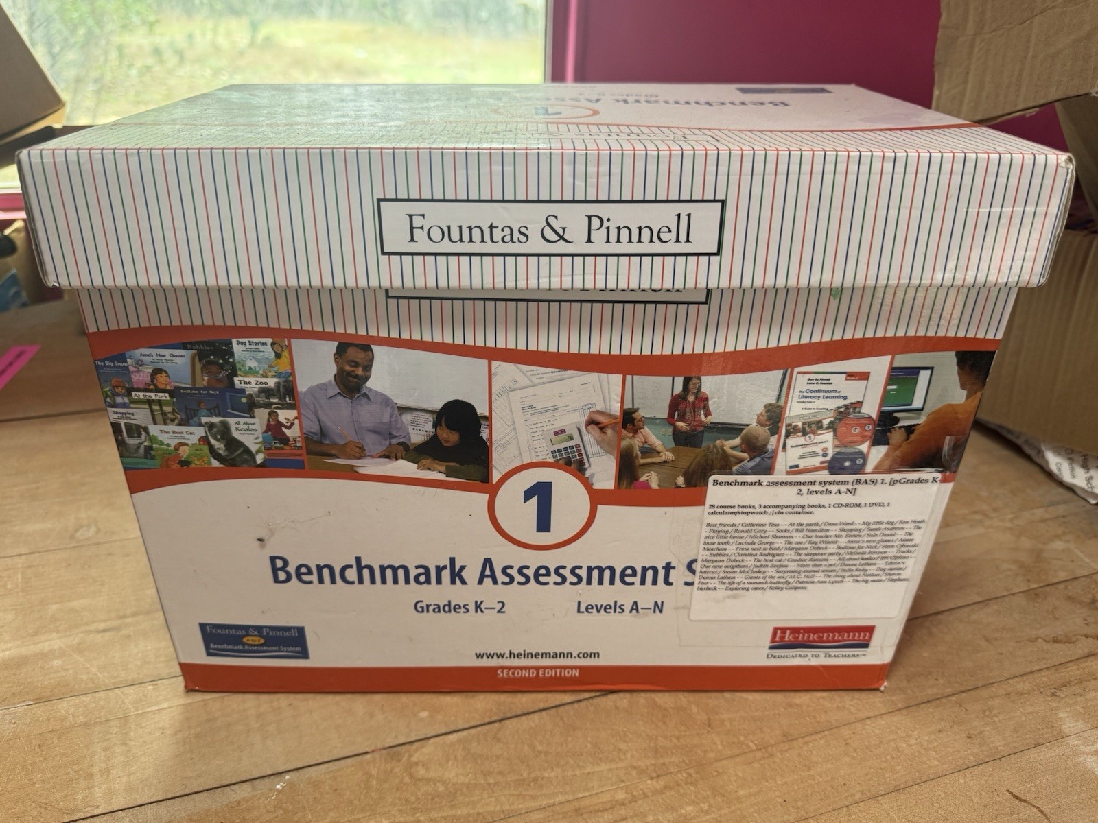 Fountas Pinnell Grades K-2 Leveled Readers A-N Benchmark Assessment System 1 BAS
