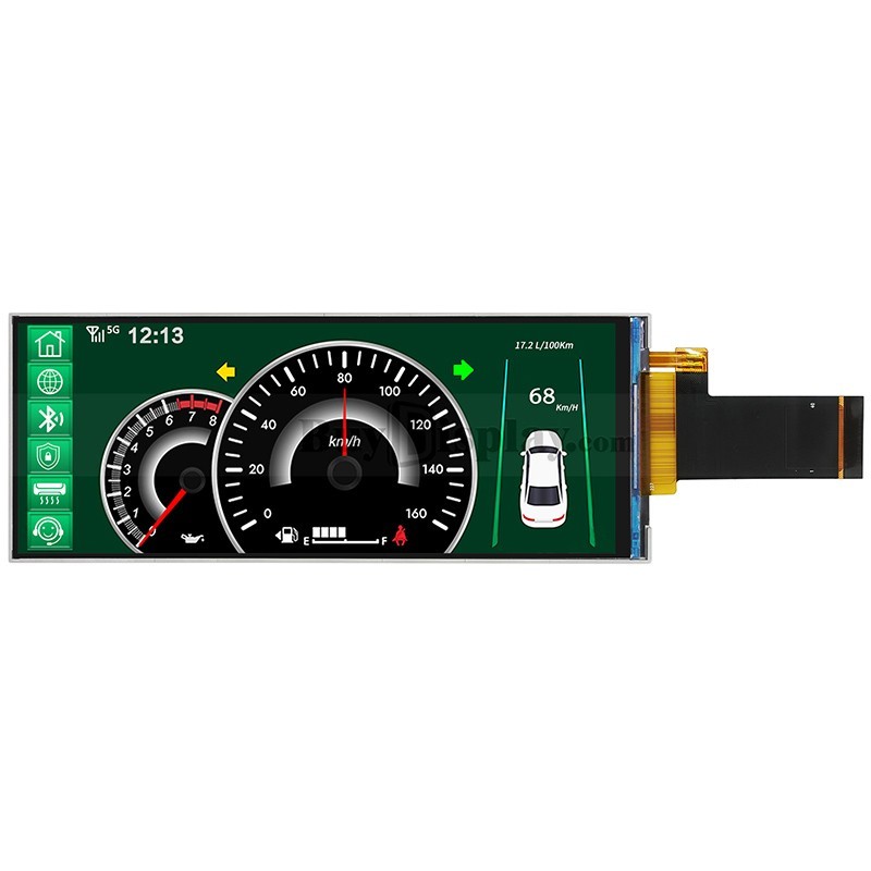 Bar Type 6.2 inch 360x960 IPS TFT LCD Display Capacitive Touch Screen GC9503V