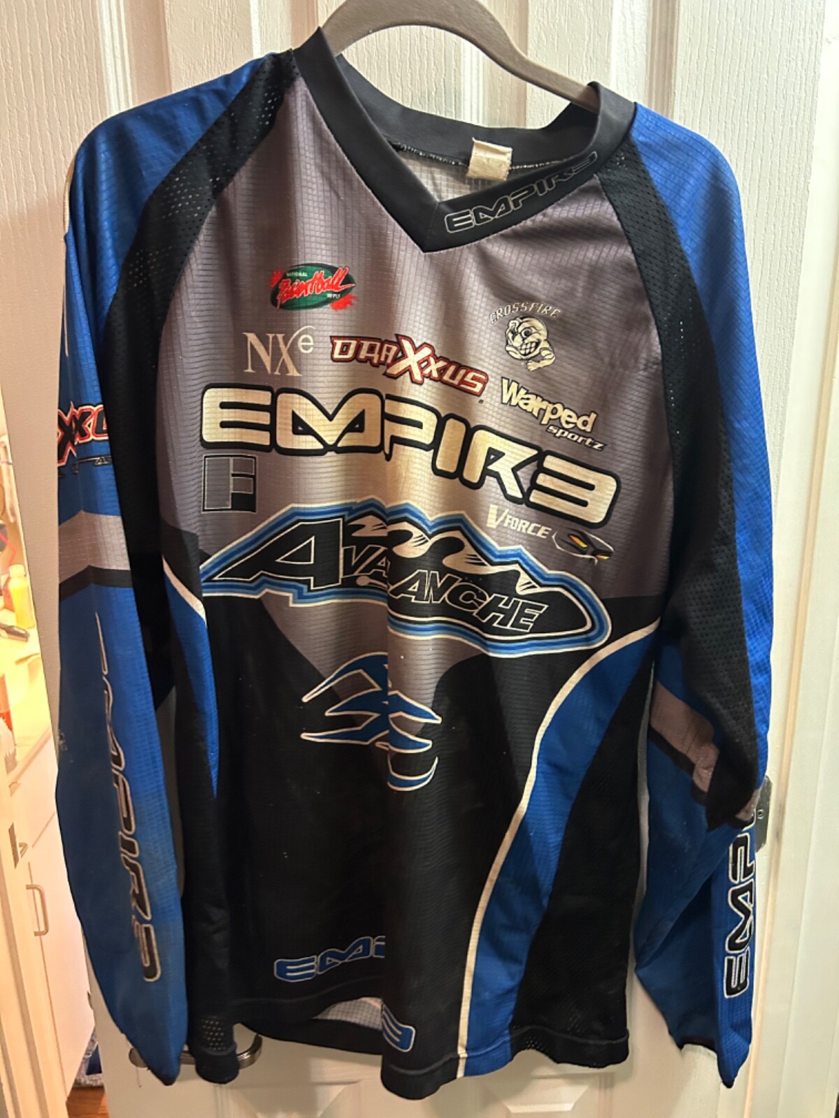Vintage Avalanche  Paintball Jersey - XL  - dynasty infamous heat  jt xsv hk