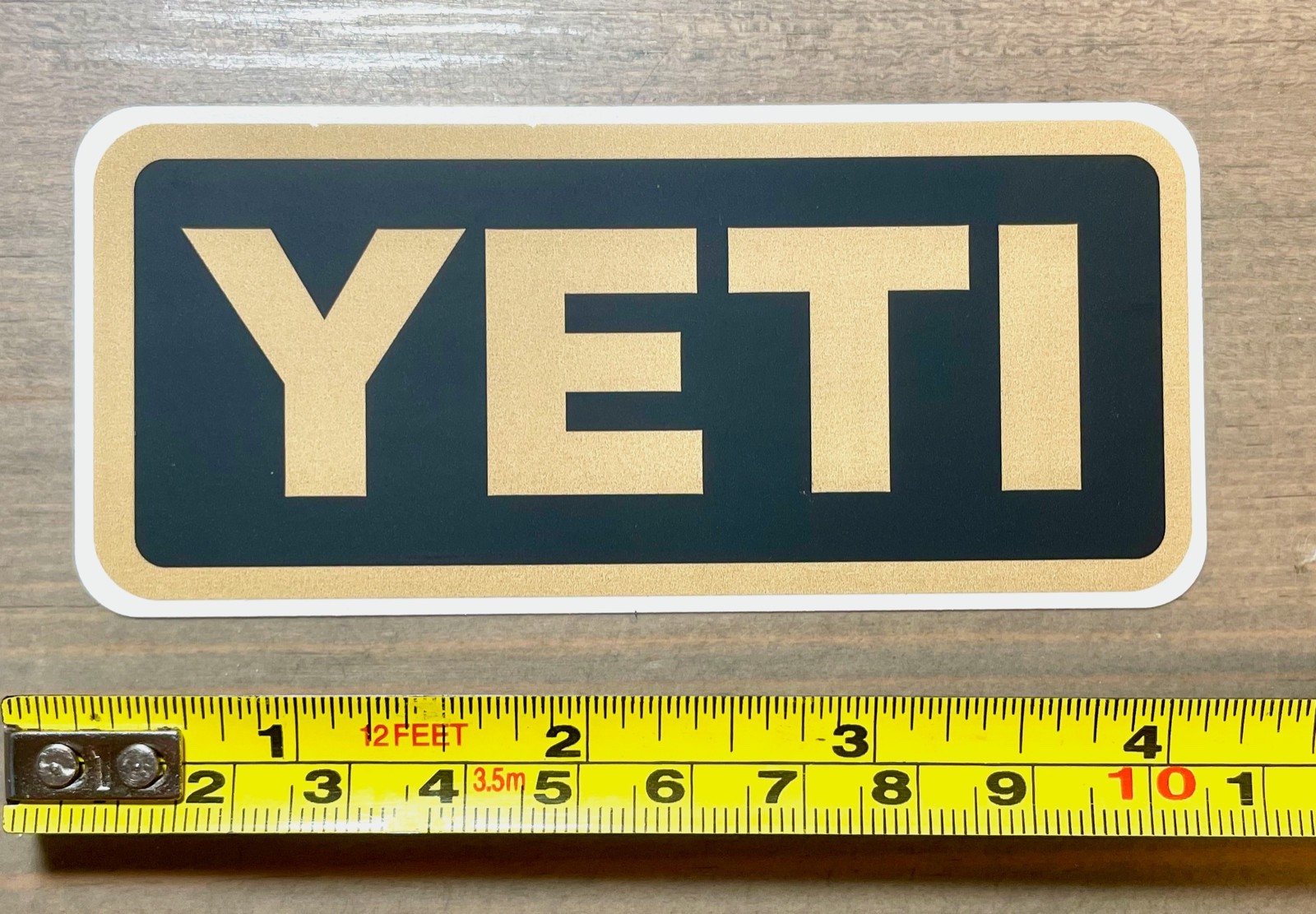 Yeti Sticker Decal Coolers FLY FISHING BEAVER CREEK Tundra Hopper Black Gold