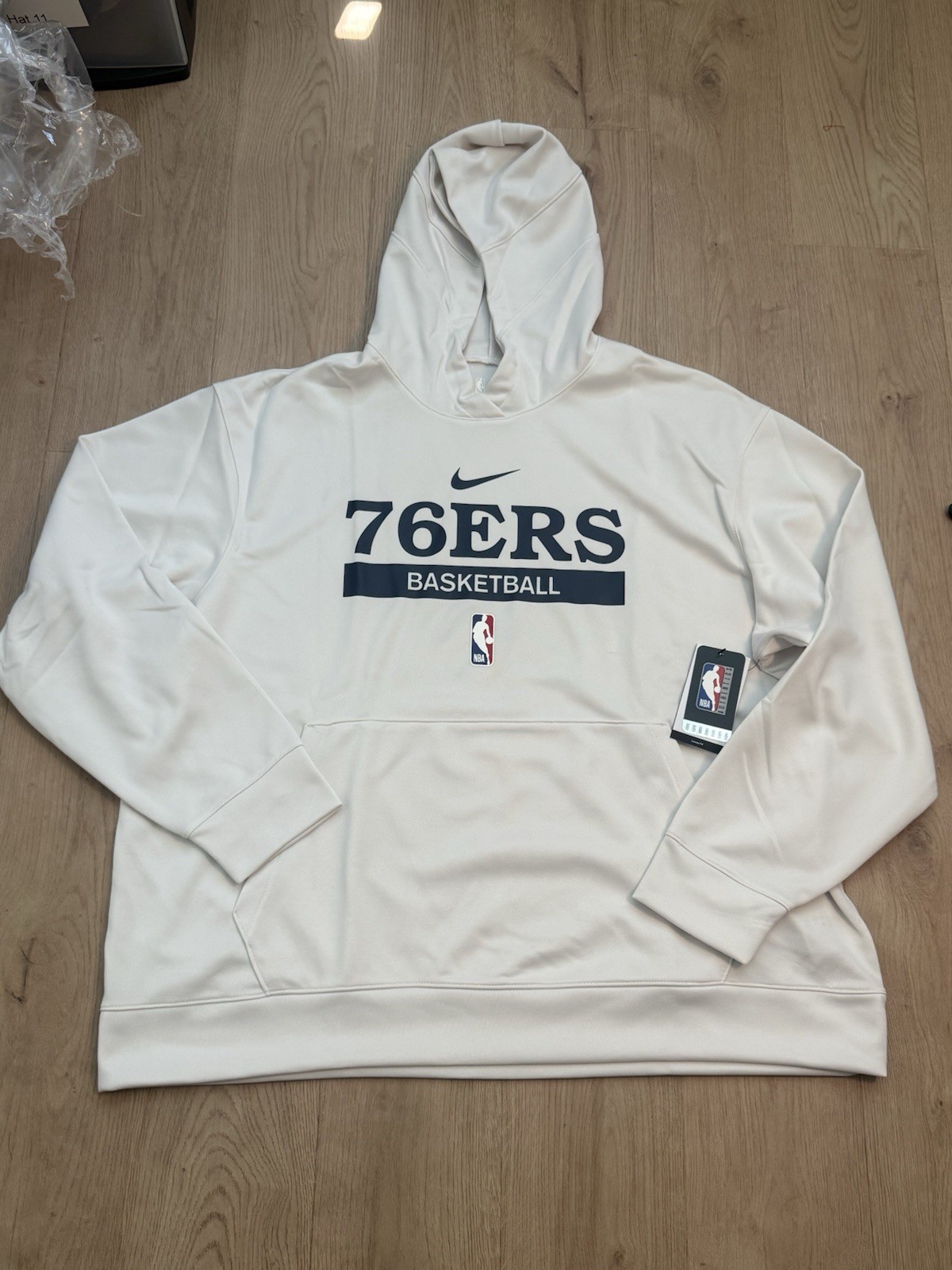 Nike Philadelphia 76ers Hoodie XXL NBA Dri-FIT Basketball NWT