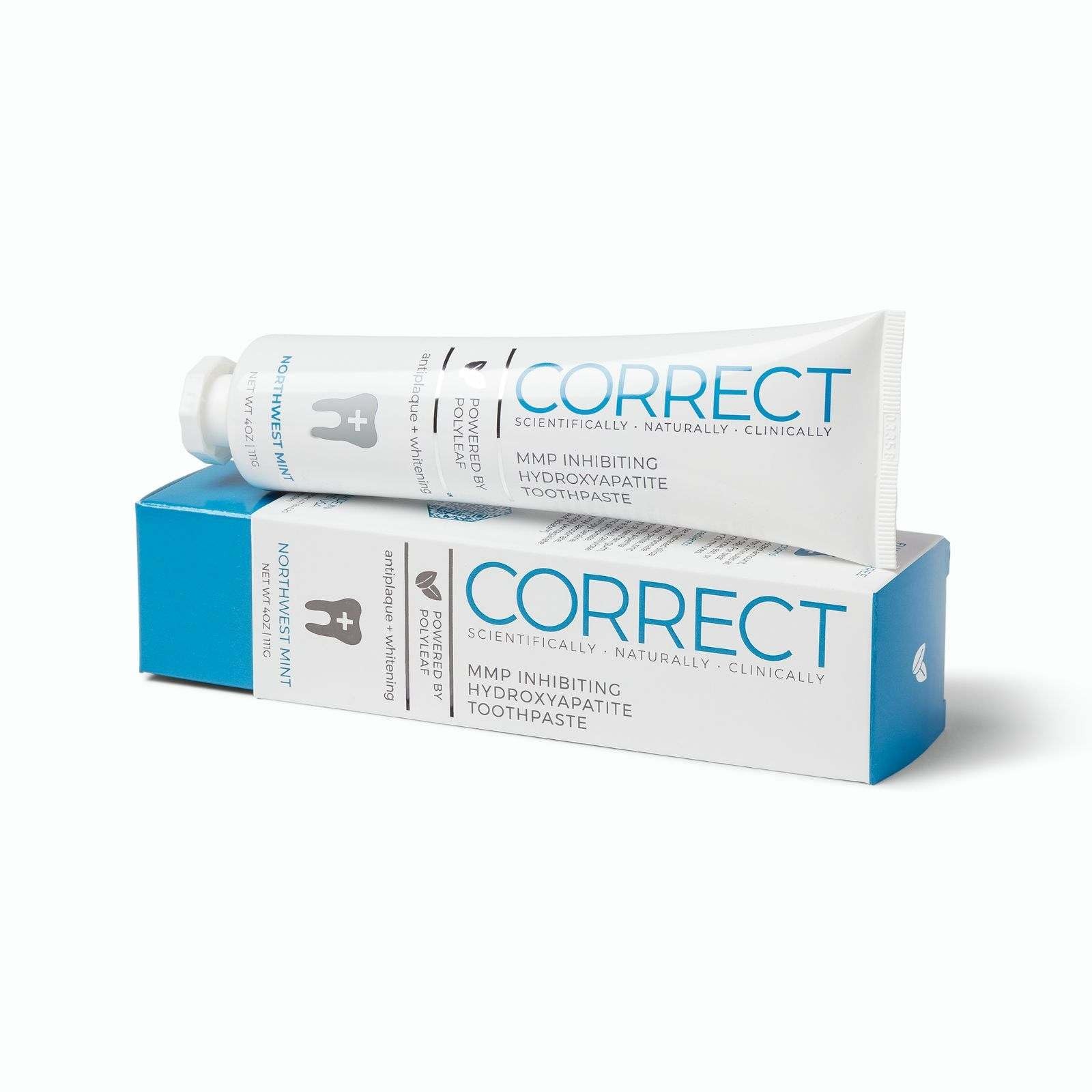 Fluoride Free Hydroxyapatite Toothpaste for Whitening & Sensitivity 4oz