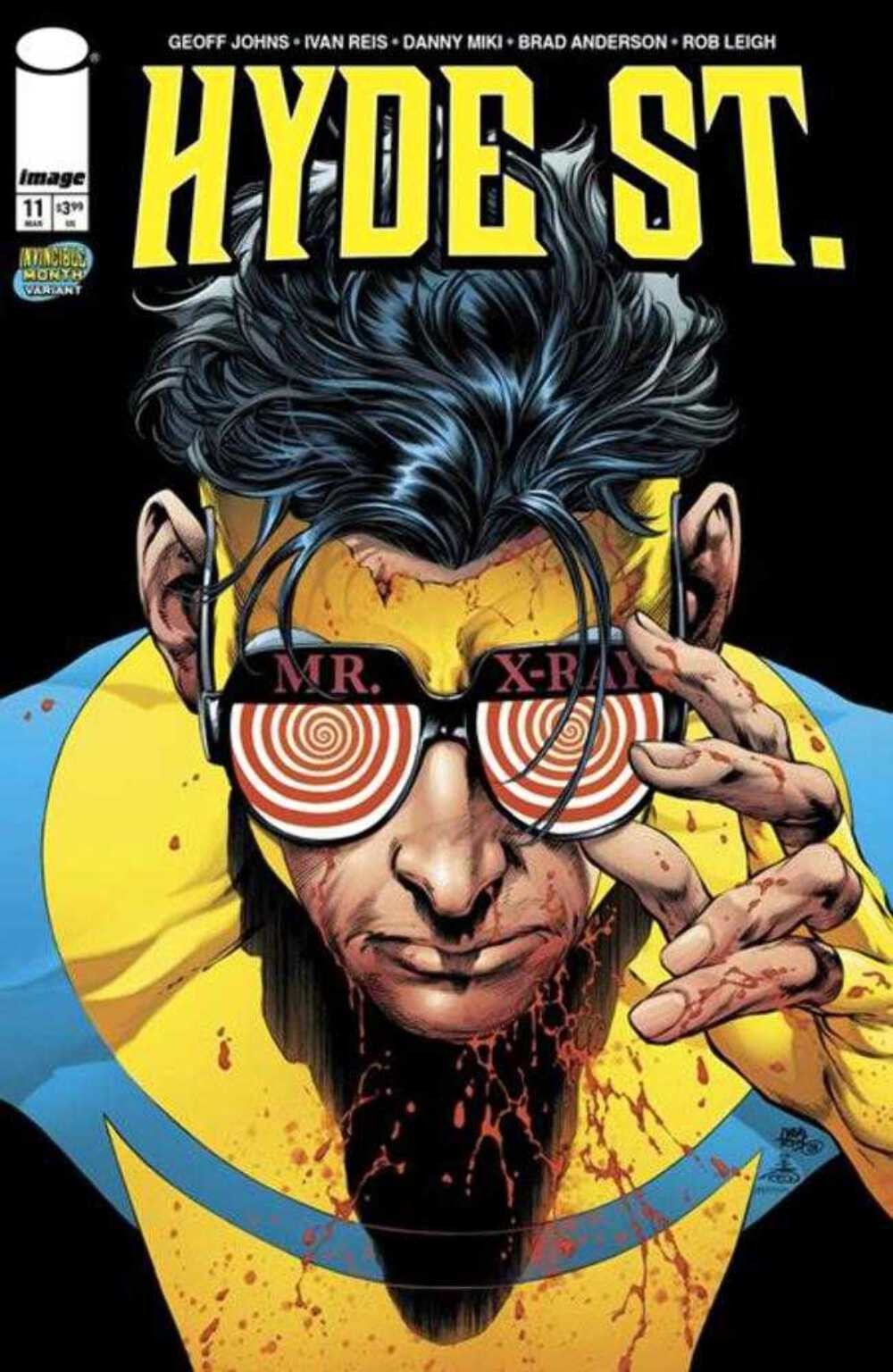 Hyde Street #11 Cover D Ivan Reis & Brad Anderson Invincible Team Up Variant