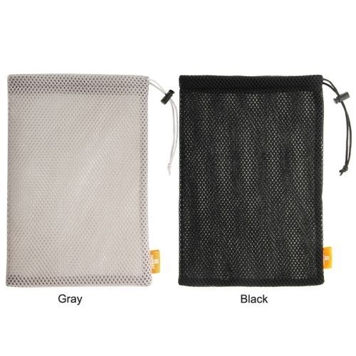 HAWEEL Nylon Mesh Drawstring Pouch Protective Bag with Stay Cord for iPad mini