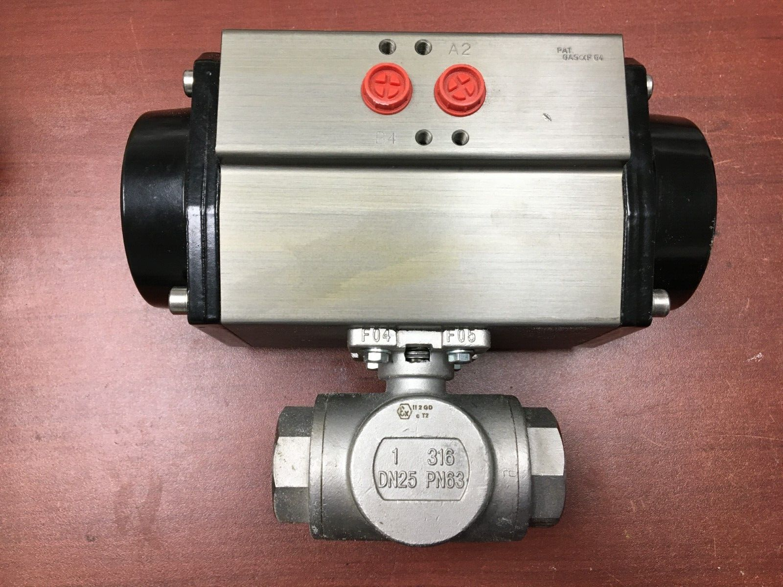 IVD Mosfe S 3VL DE 1" 316M Pneumatic Flow Actuator