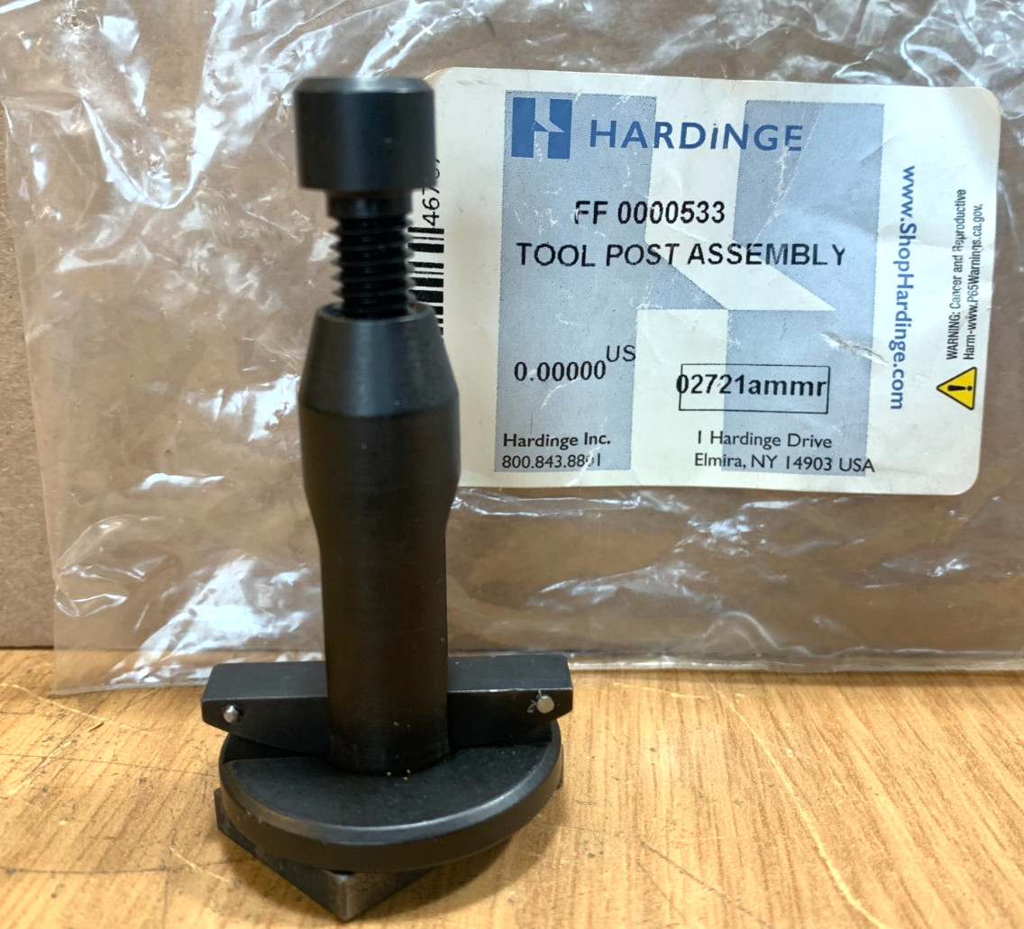 Hardinge DSM Lantern Tool Post Assembly FF 0000533 New Old Stock in Original Bag