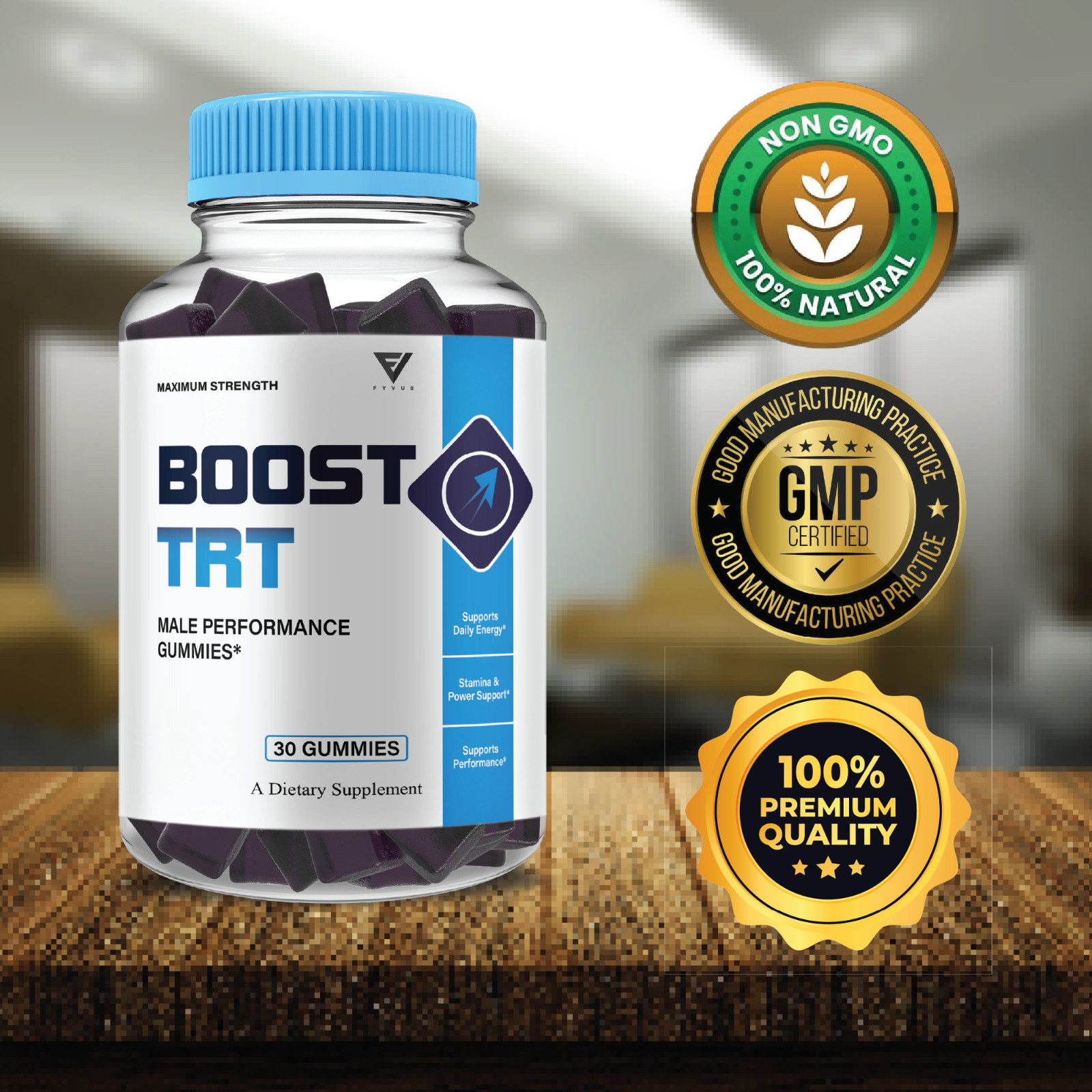 (5 Pack) Boost TRT Gummies, Boost TRT Advanced Formula Support (5 Month Supply)