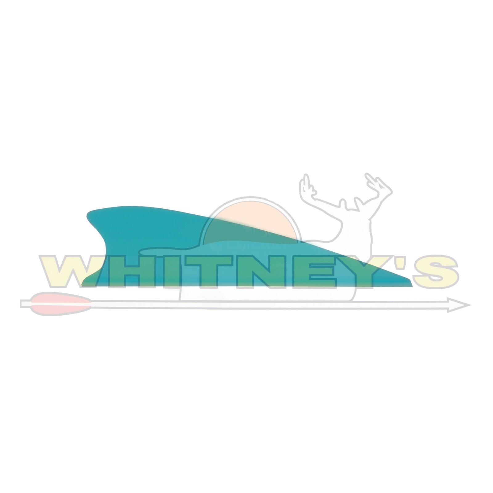 Tac Vanes Matrix Vanes - 2.25" - Turquoise - 36pk - 1069