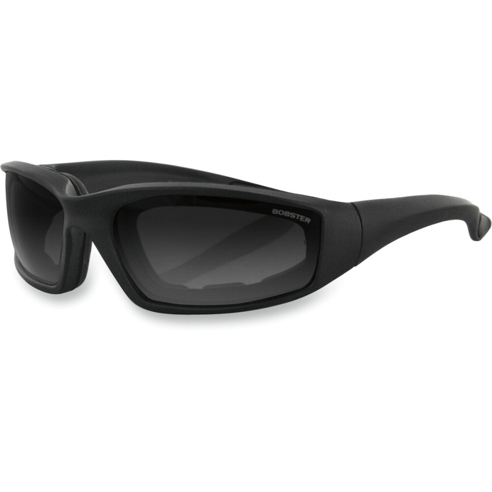 Bobster Foamerz 2 Sunglasses (Black Frame, Anti-fog Smoke Lens, ANSI Z87)