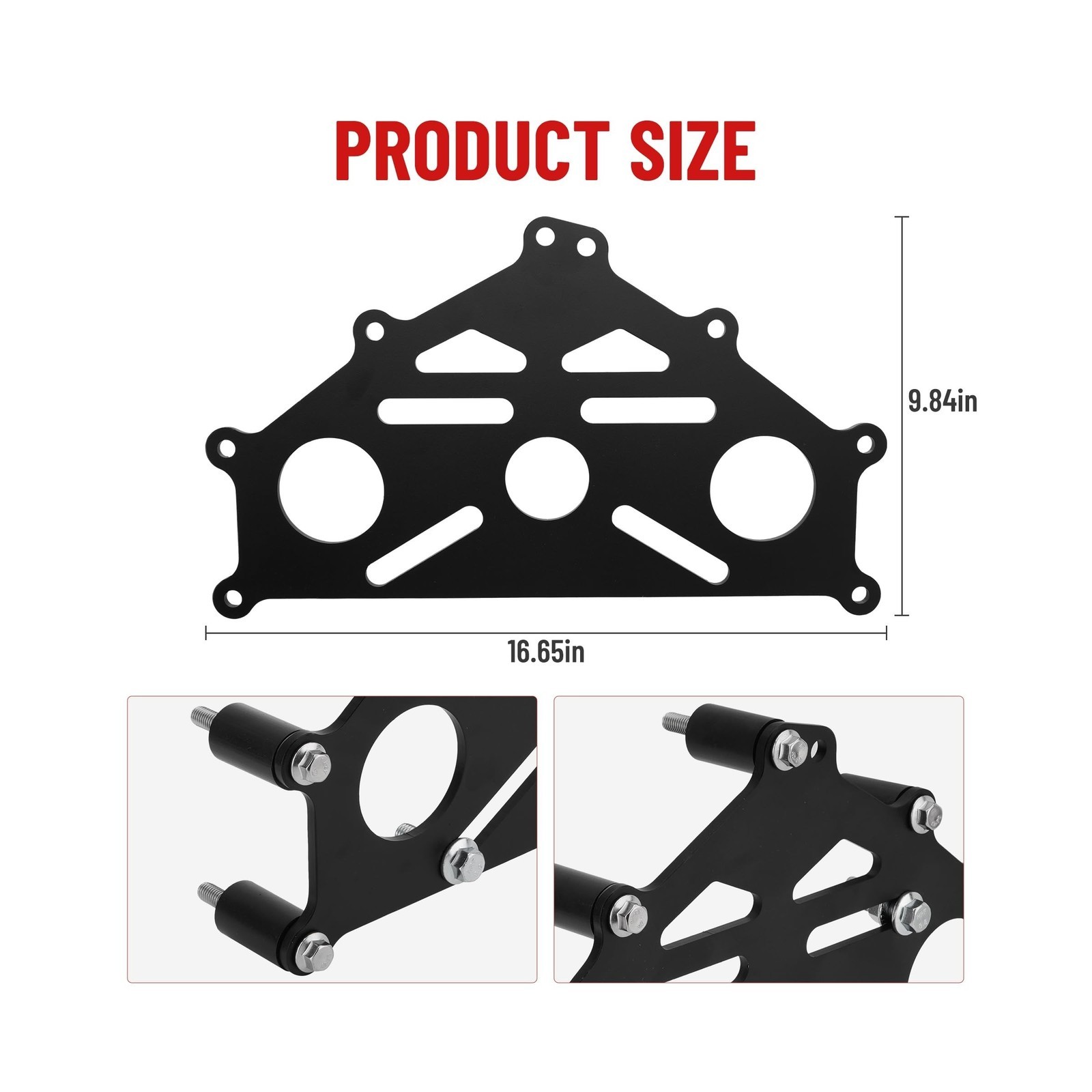 Engine Safe Stand Adapter Plate FITFOR Chevy Small/Big Block and LS1 Duramax BBC