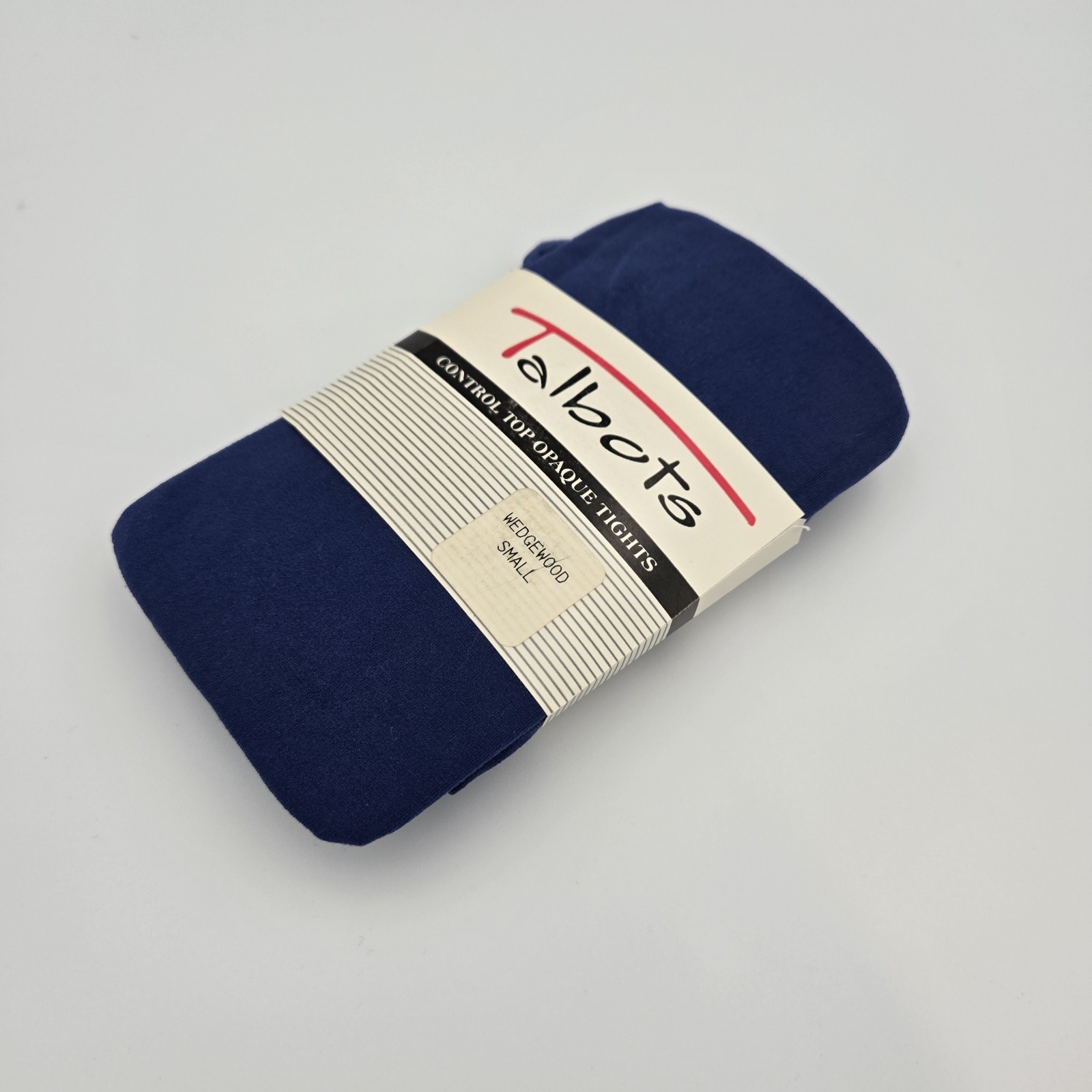 Talbots Vintage Women's Navy Tights  (Wedgewood) Size S  NEW  Made in USA