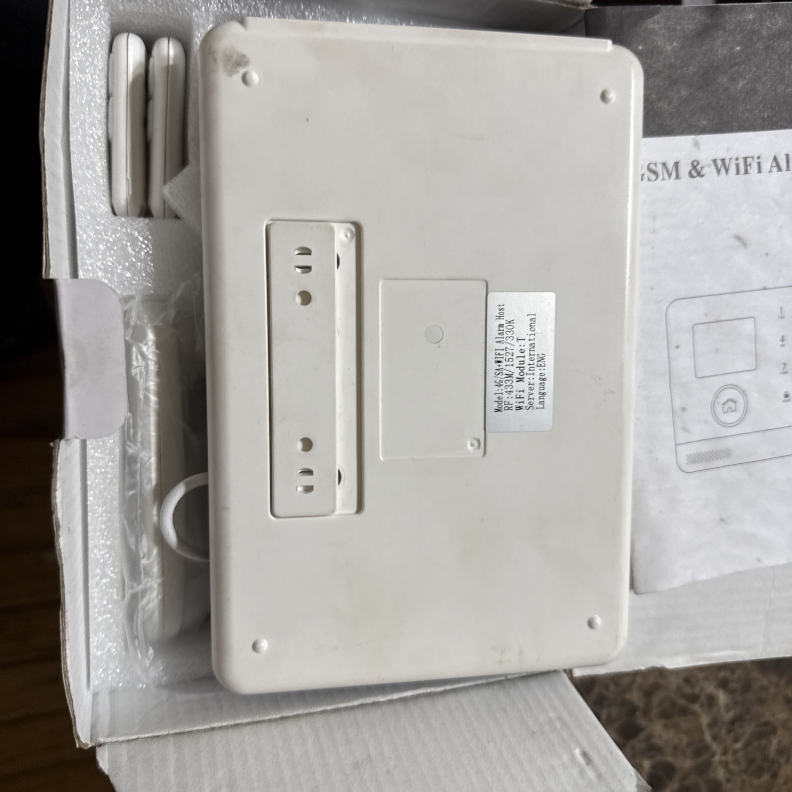 RFID 4G+WIFI Alarm System AS SHOWN