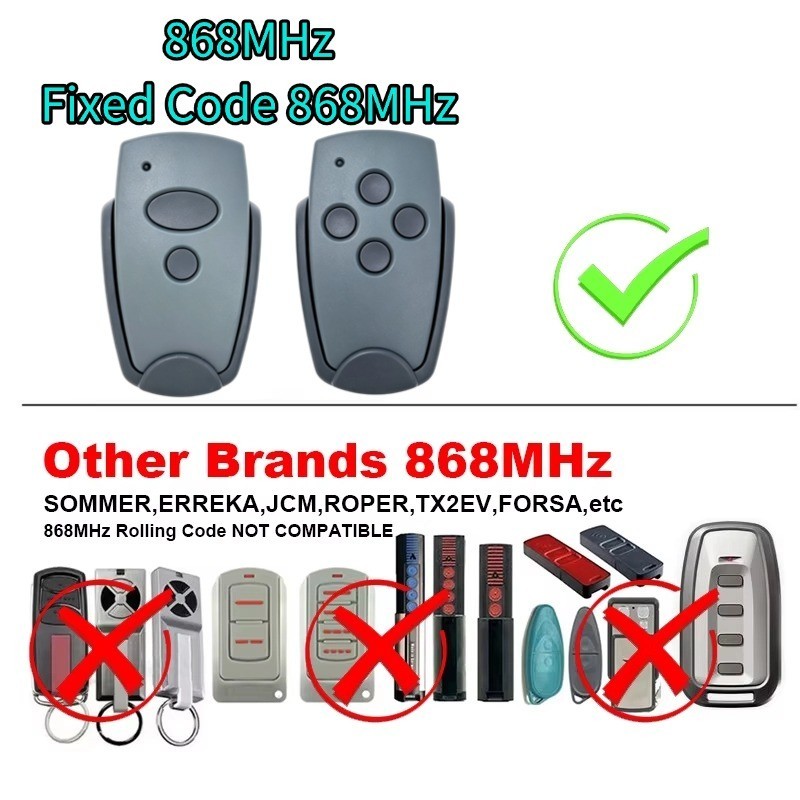 Marantec 315MHz 2-Button Garage Remote Synergy 370, Synergy 380, Solo
