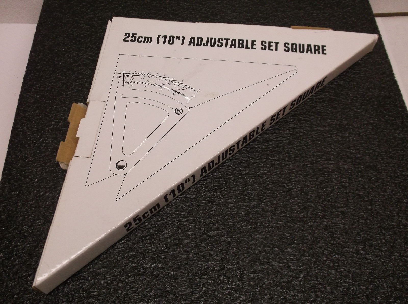 New 10" Adjustable Set Square (C14)