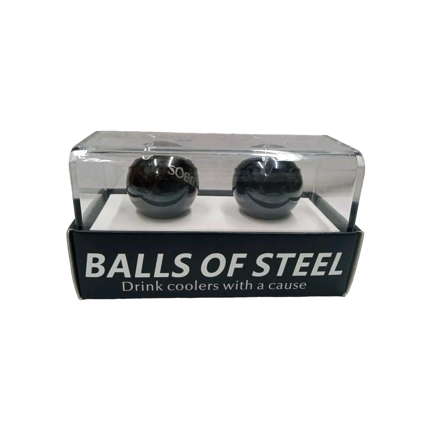 Balls Of Steel Whiskey Wine Chillers Drink Coolers with A Cause New