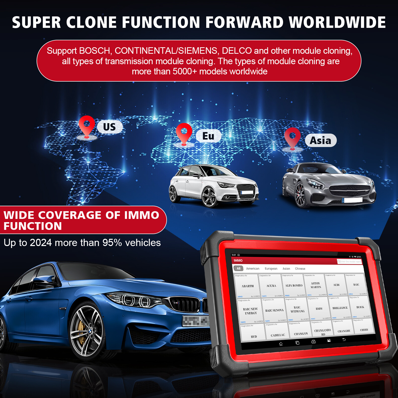 2026 LAUNCH X431 IMMO ELITE PRO5 Car Diagnostic Tools K-ey Programming Scanner