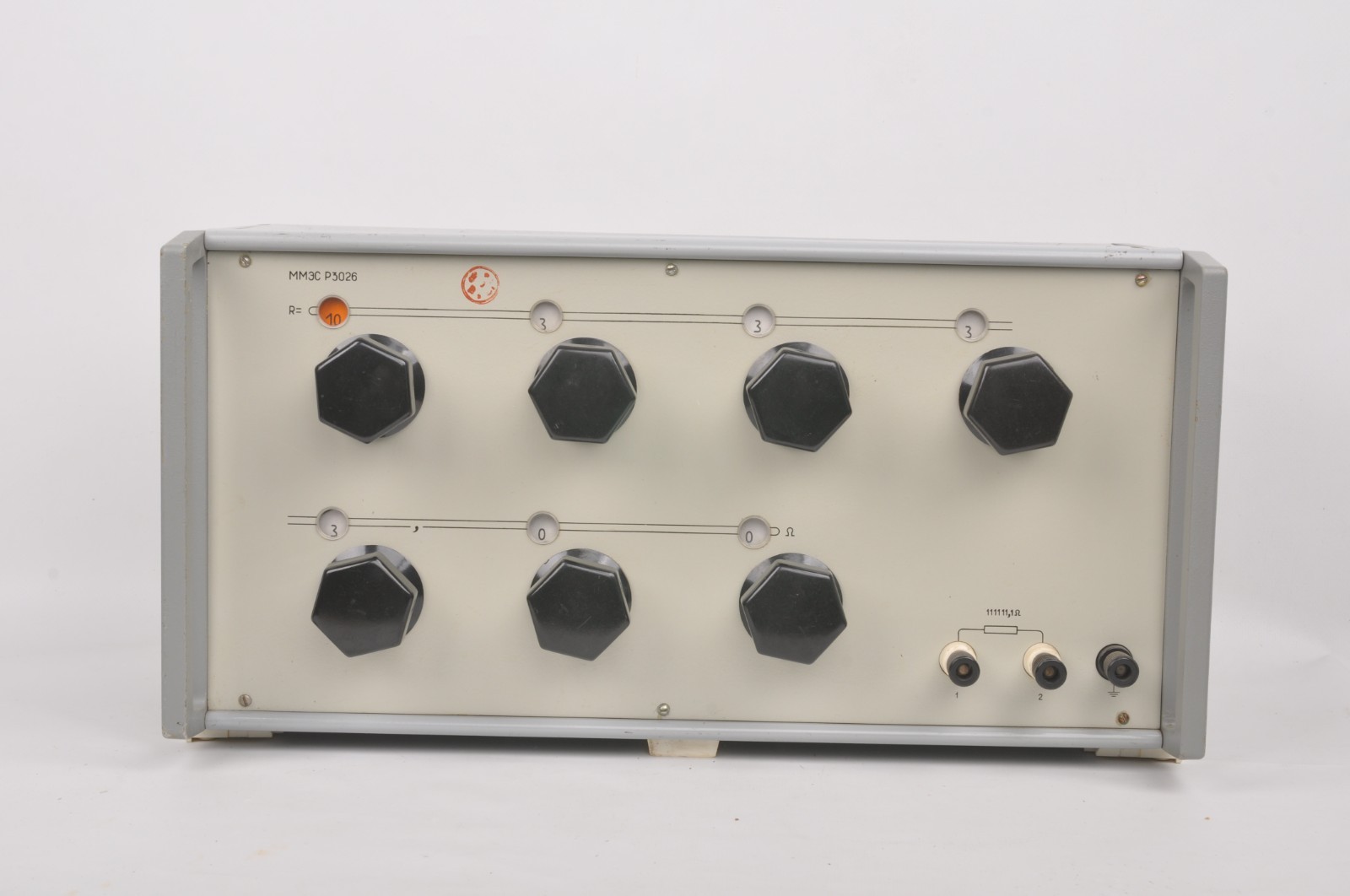 0.01 Ohm to 111111.1 Ohm p3026-2 decade box resistance box 0,005 accuracy