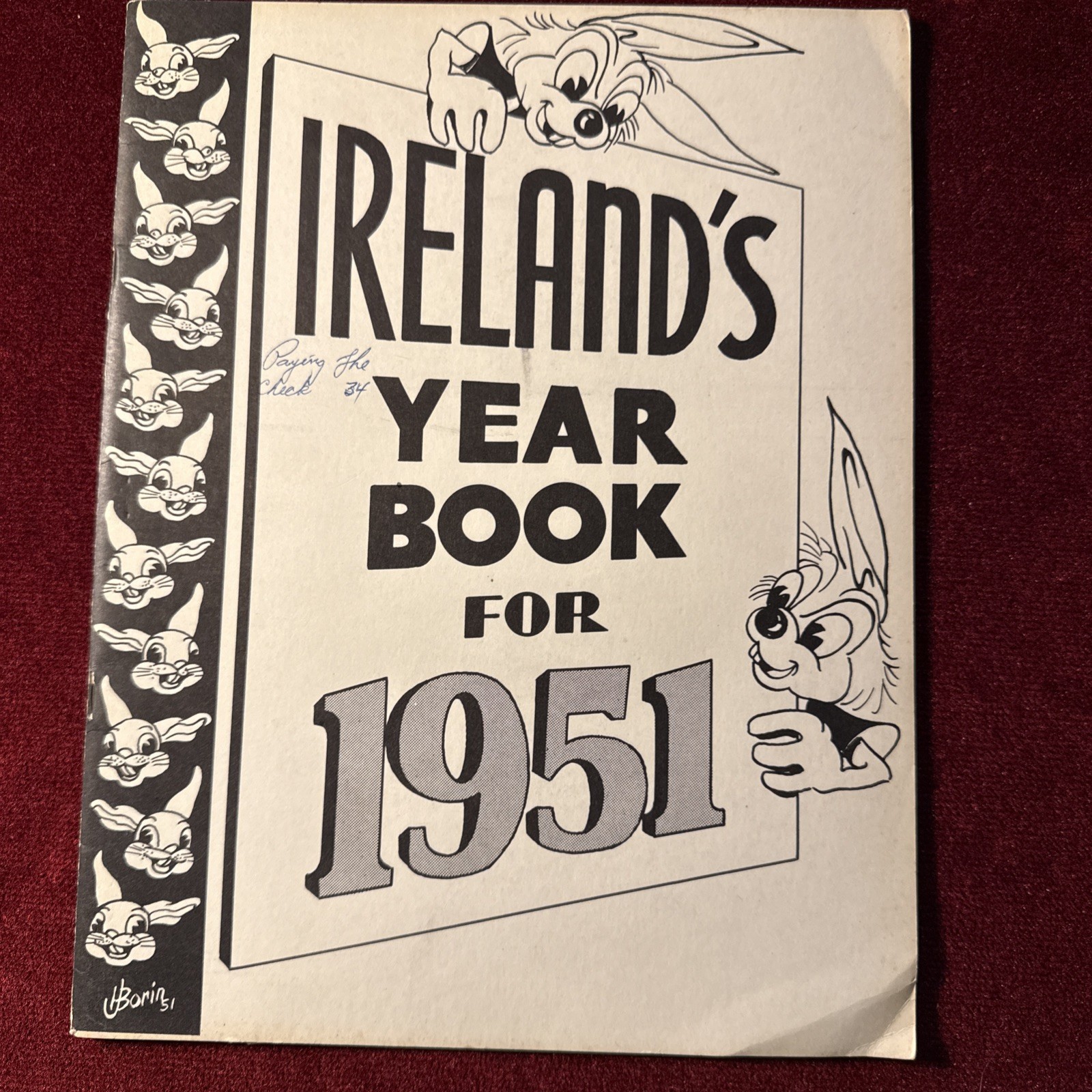 Ireland Magic Company Yearbook 1951 - Annual Magic Magazine 🪄