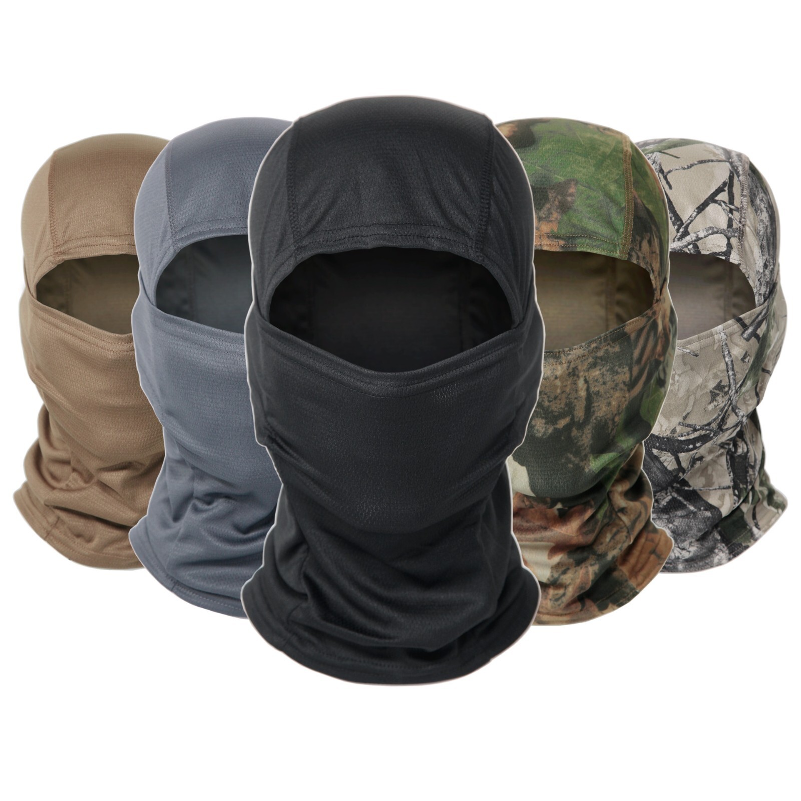 Tactical Balaclava Military Camouflage Face Mask Hunting Neck Tube Hood Headwear