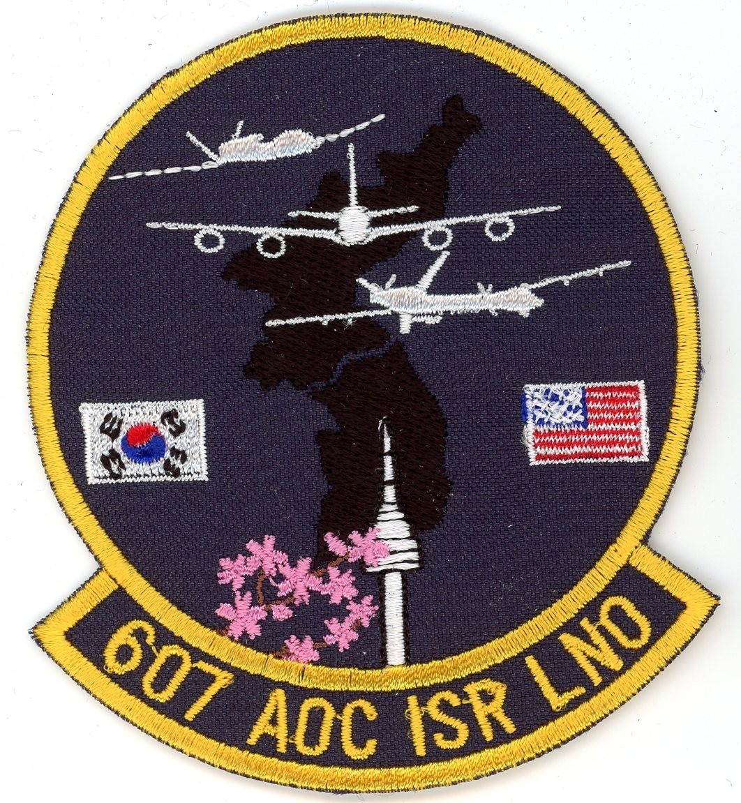 US Air Force Patch: 607th Air Operations Center ISR LNO