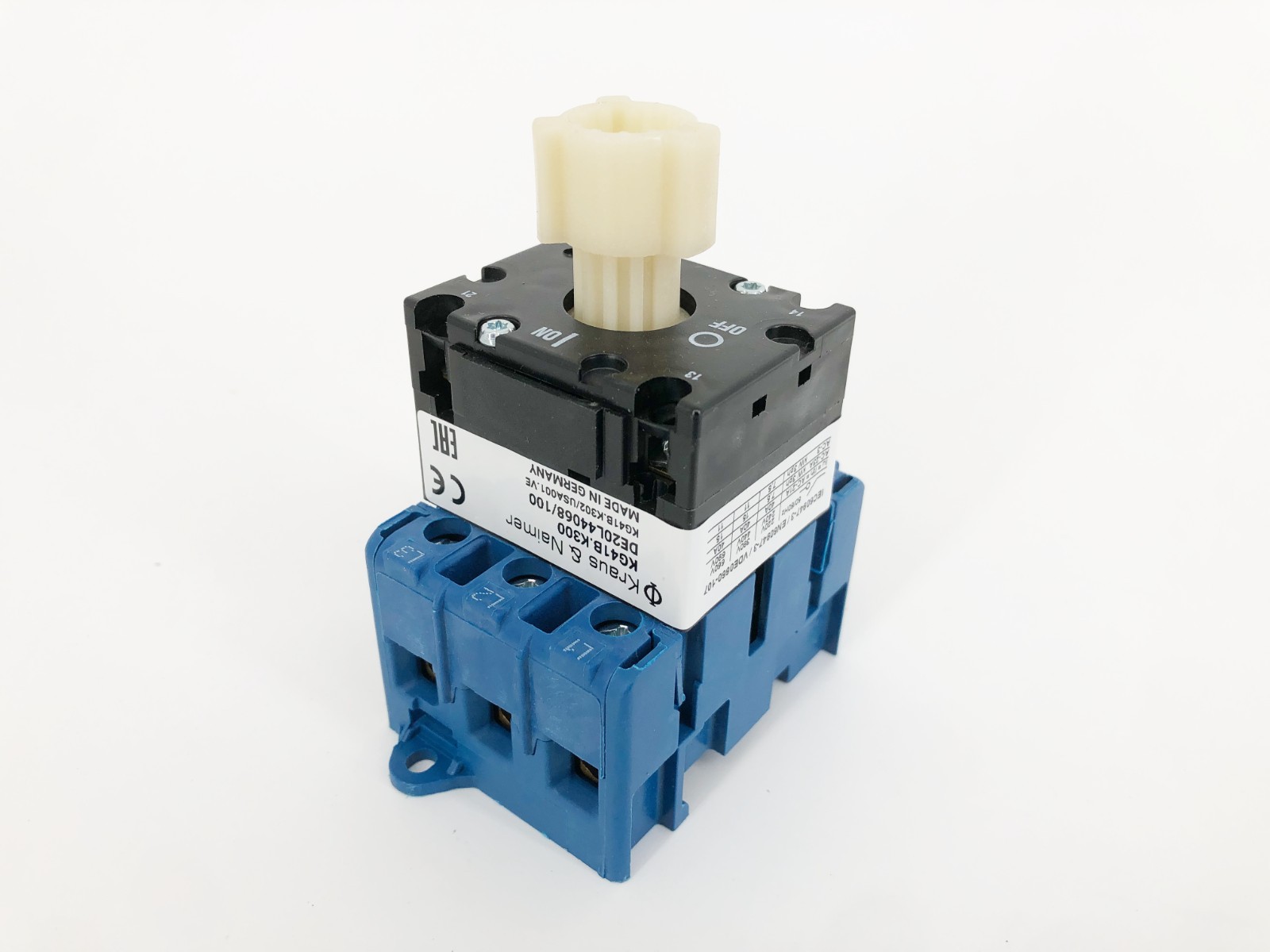 New Kraus & Naimer KG41B.K300 Disconnect Switch 42A 600VAC 40XSLP-M2 - No Box