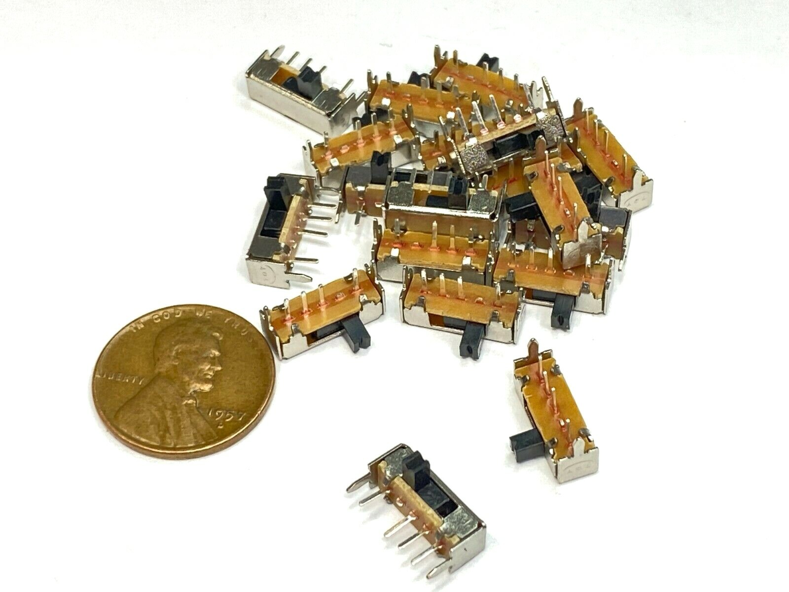 25 Pieces SK-13D07vg3 Slide switch 1p3t 4 Pin SWITCHES Tactile PCB vg E18