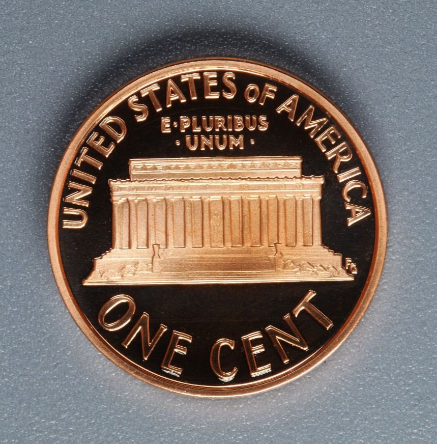 2006 S - Proof Lincoln Memorial 1¢ Cent Penny - Red