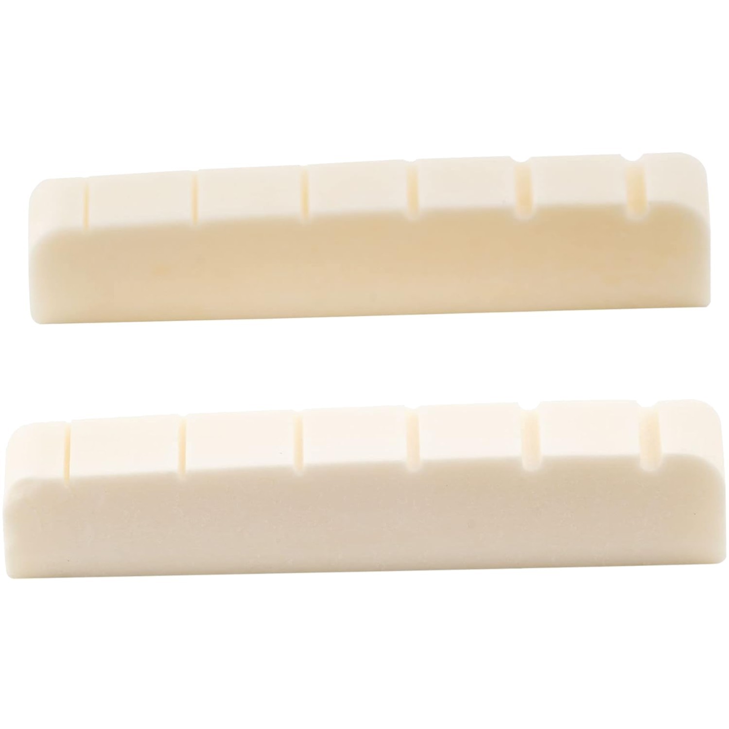 Bone Slotted Nut for 6-String Electric Guitar, 43mm, Perfect for Fender Models