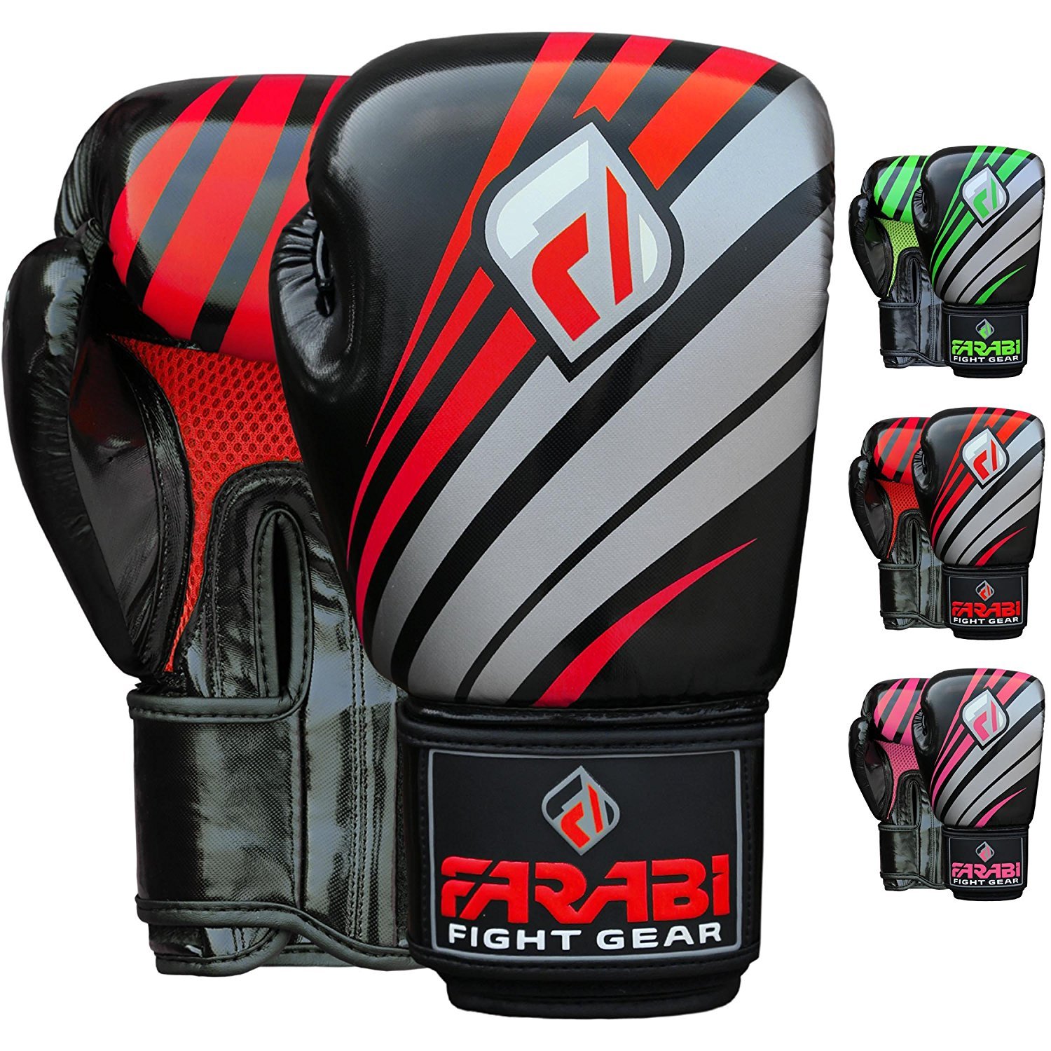 Farabi FARTECH Boxing Gloves MMA Muay Thai Training Punching Bag Training Gloves