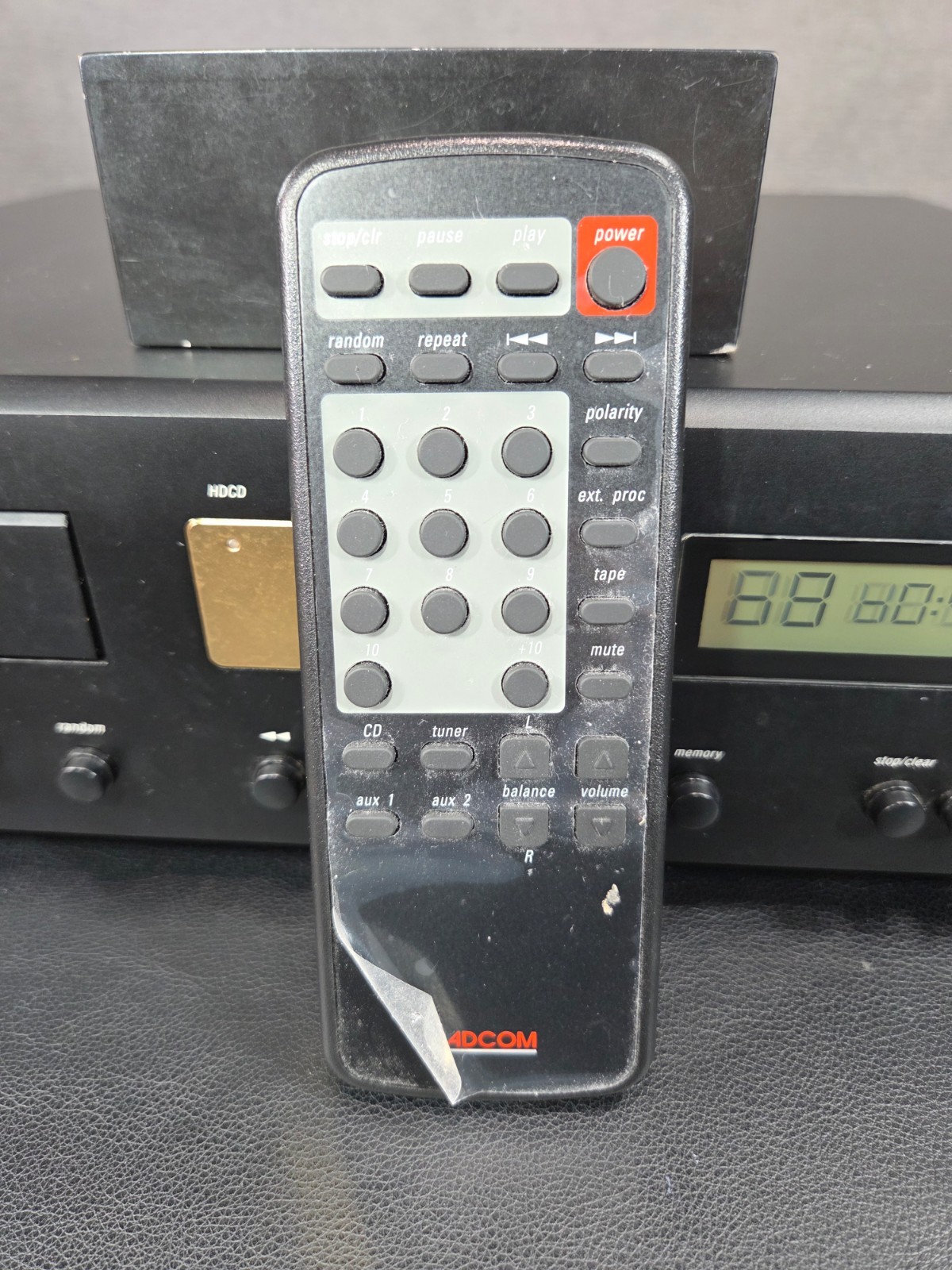 ADCOM GCD-750 CD Player/DAC w/ Remote VIDEO DEMO! 🎥📺✅
