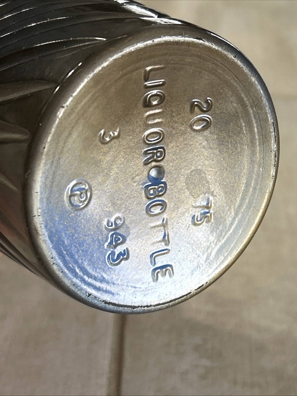 McGill Canadian 4/5 Quart - Gray Marbled Effect - EMPTY