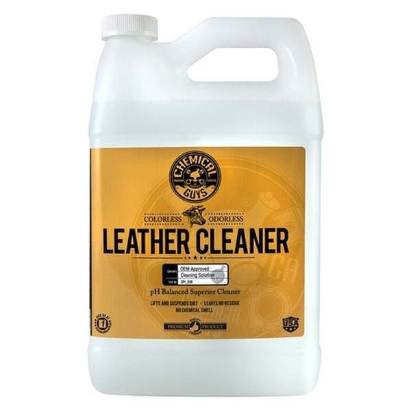 Chemical Guys 1 gal Leather Cleaner Color Less & Odor Less Super Cleaner