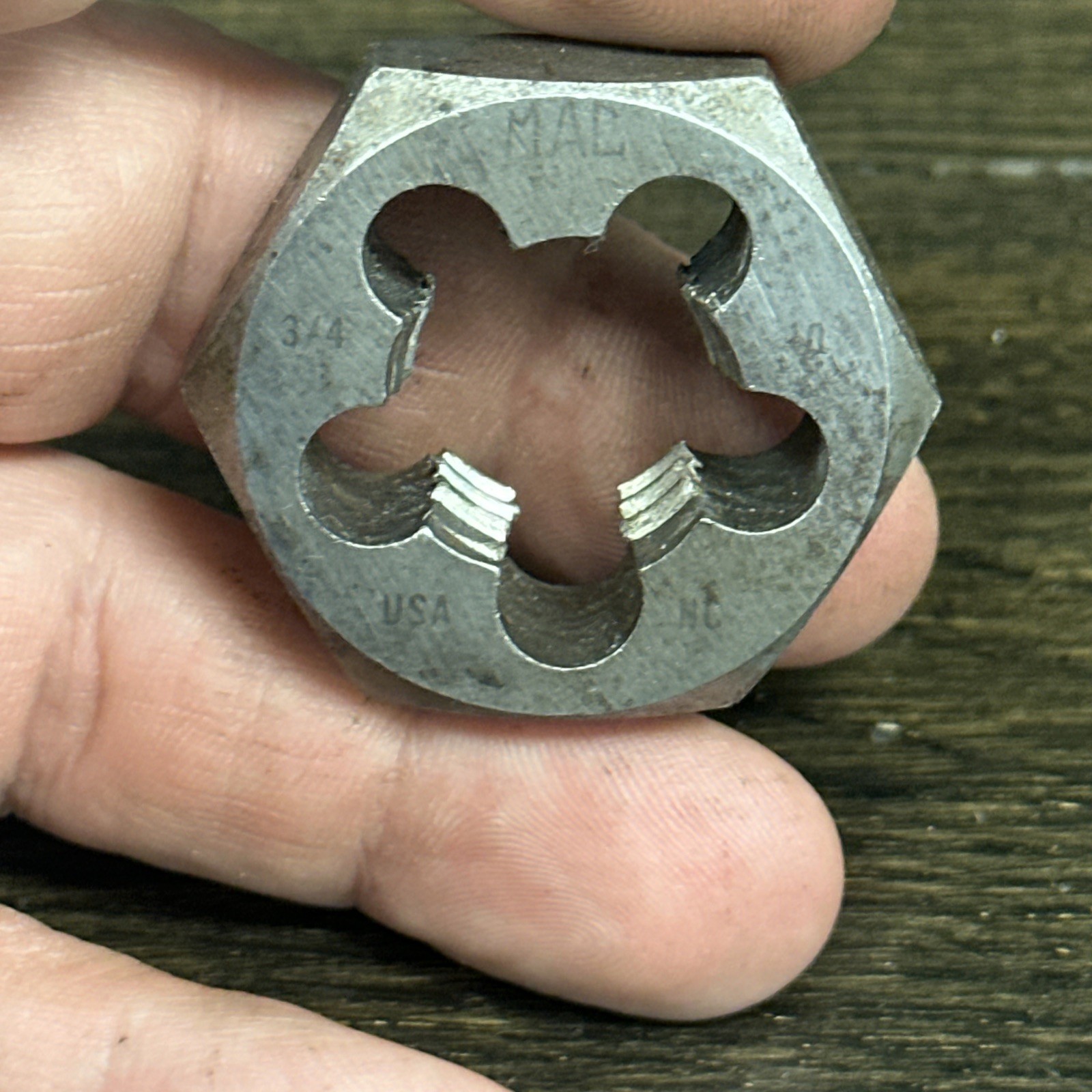 Mac Tools Hex Die USA 3/4-10 N