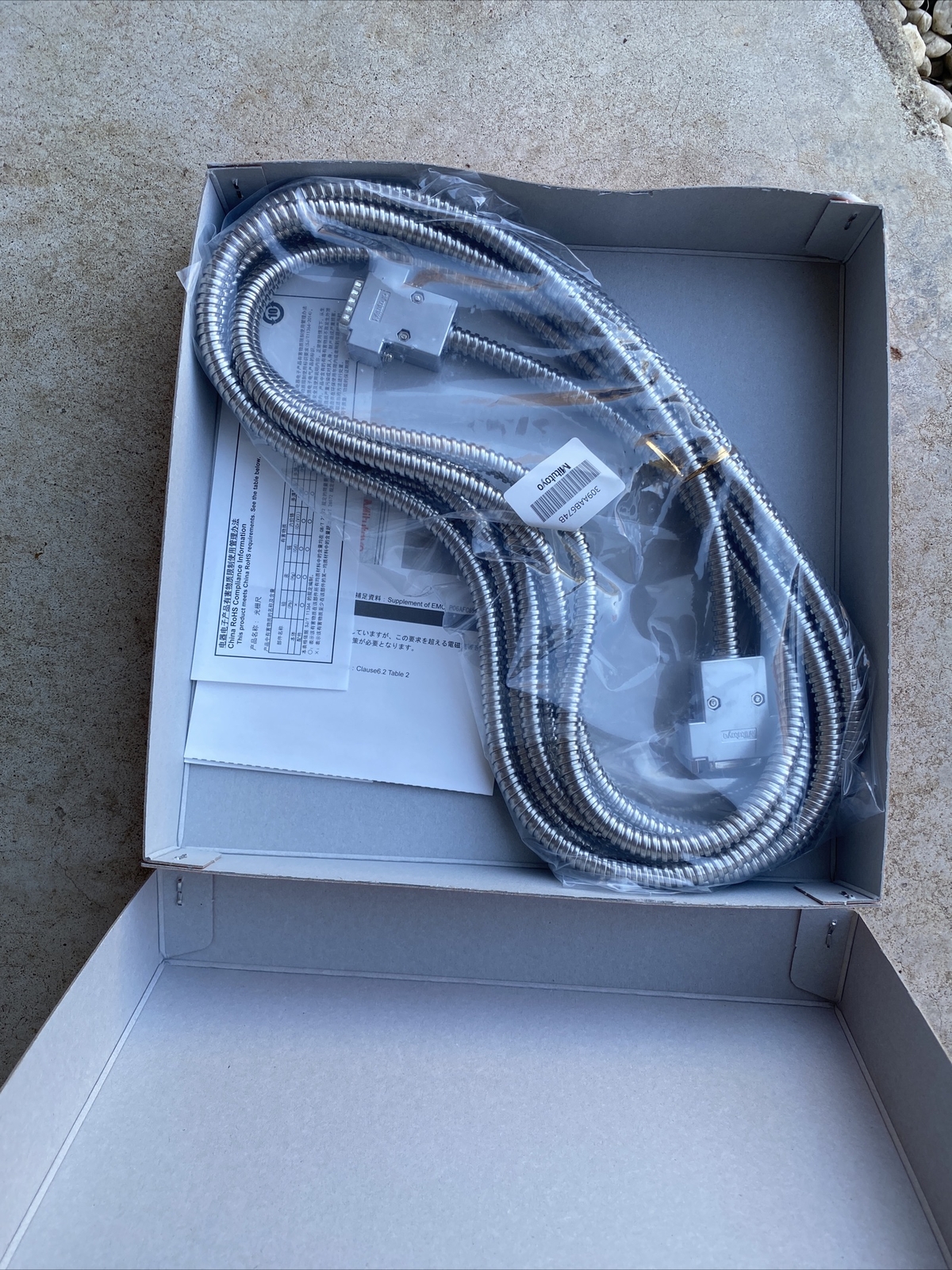 Mitutoyo 09AAB674B 5M Extention Cable  Brand New