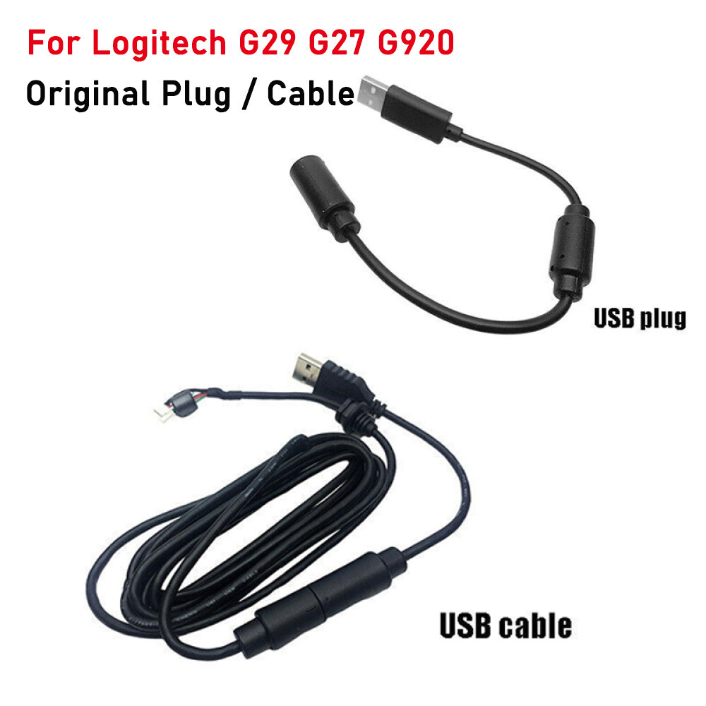 Original For Logitech G920 G923xbOX Wire Steer Wheel Universal USB Cable / Plug