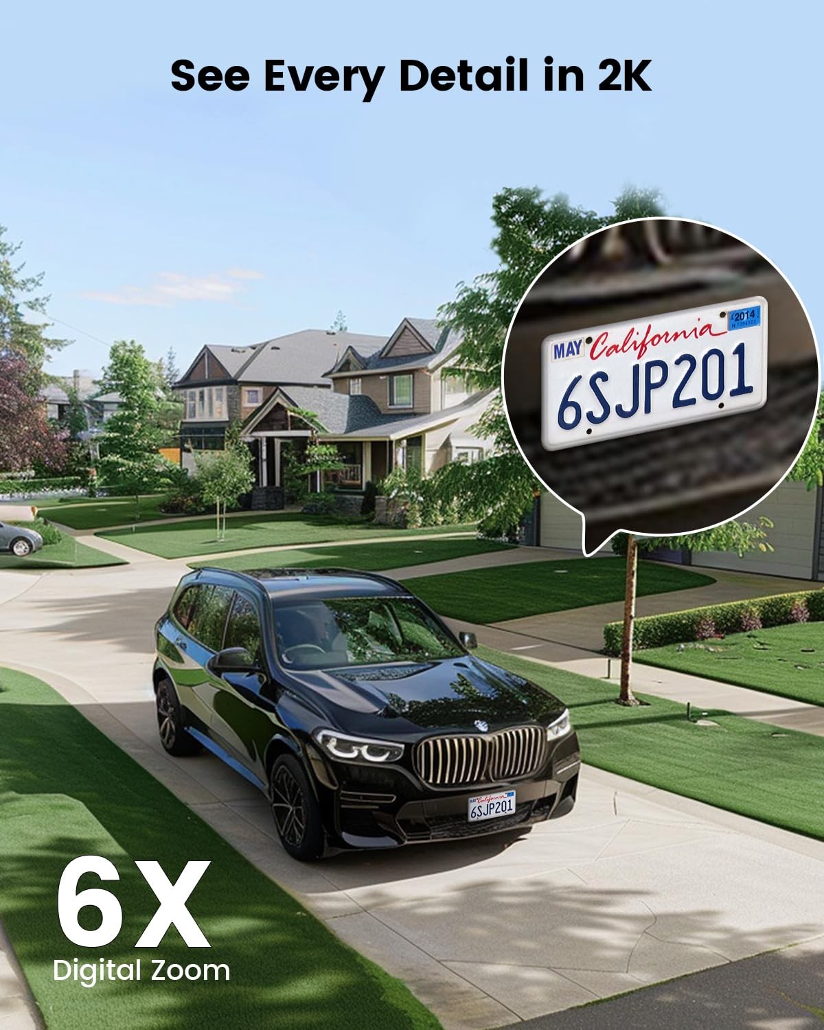 Solar Security Camera Outdoor Wireless, Battery Powered, Panoramic Pan Tilt Z...