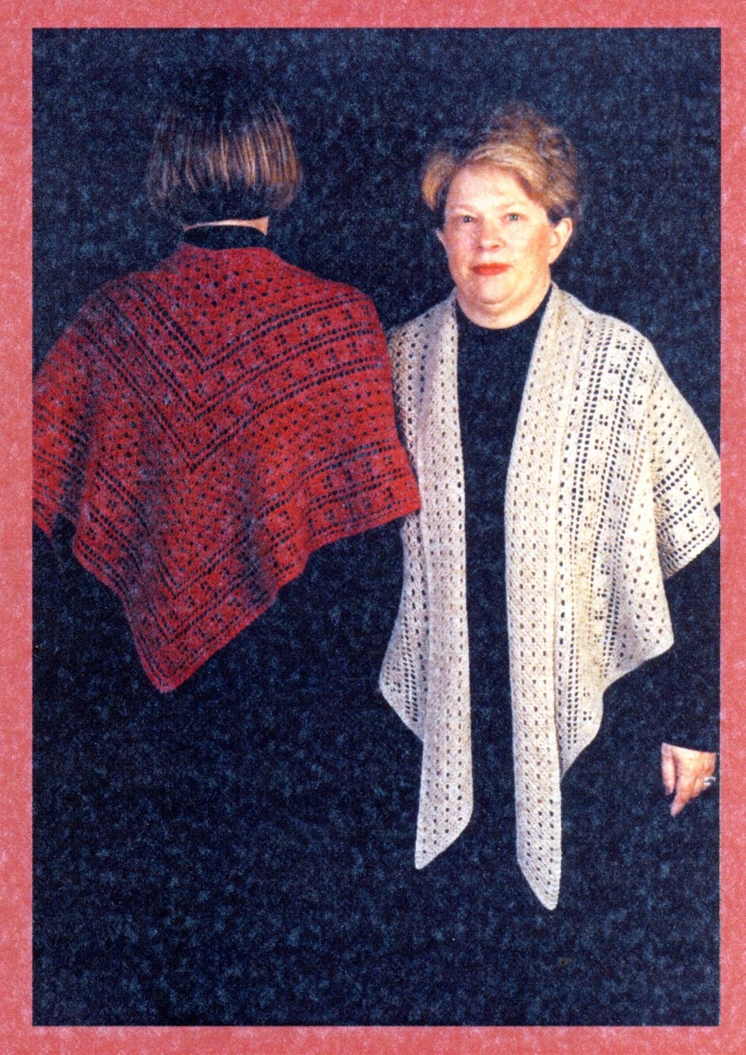Two Old Bags Knitting Pattern - Beauty & the Bias Shawl