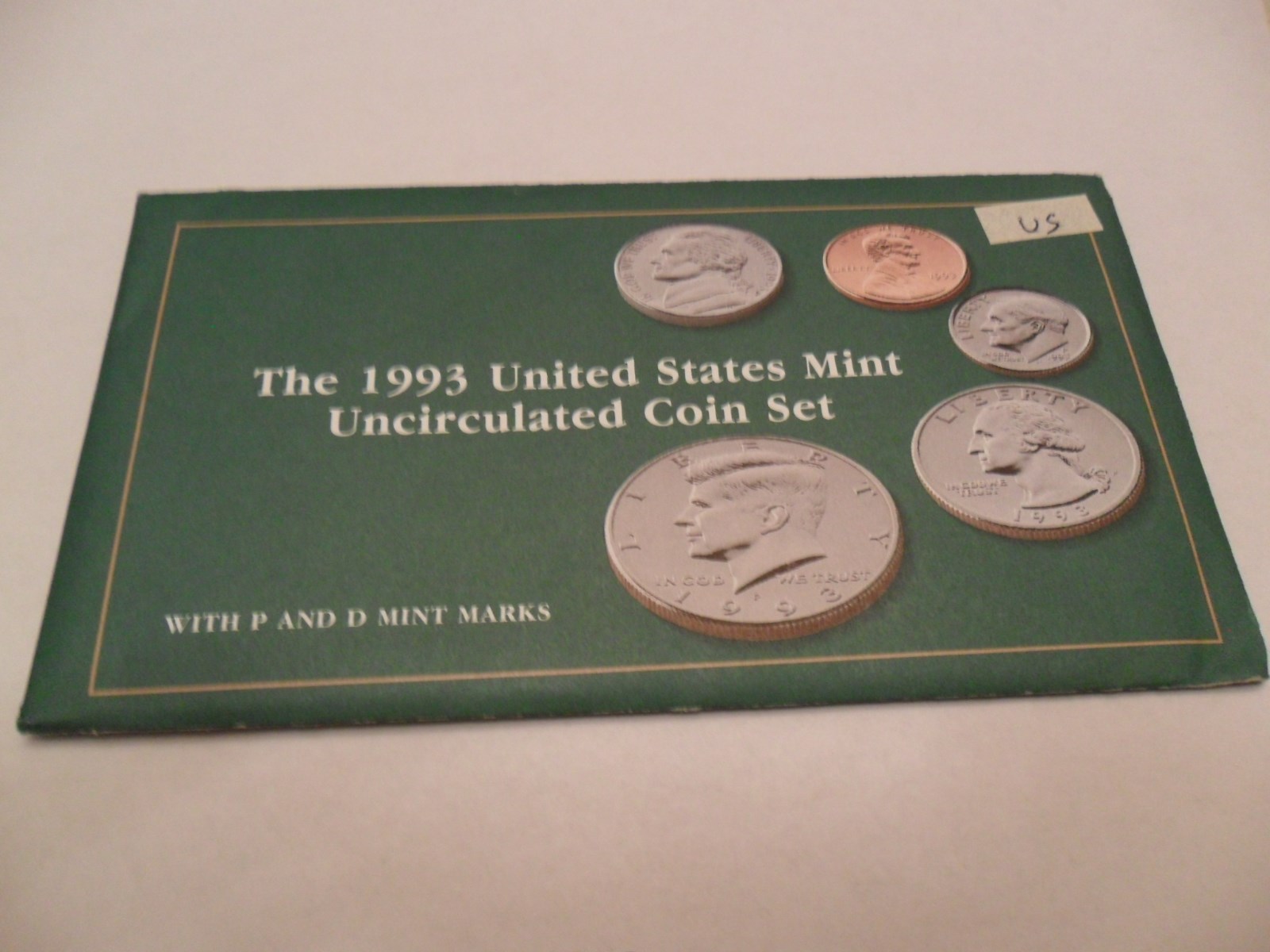 1993 Mint Set Envelope ONLY *NO COINS* **FREE SHIPPING**