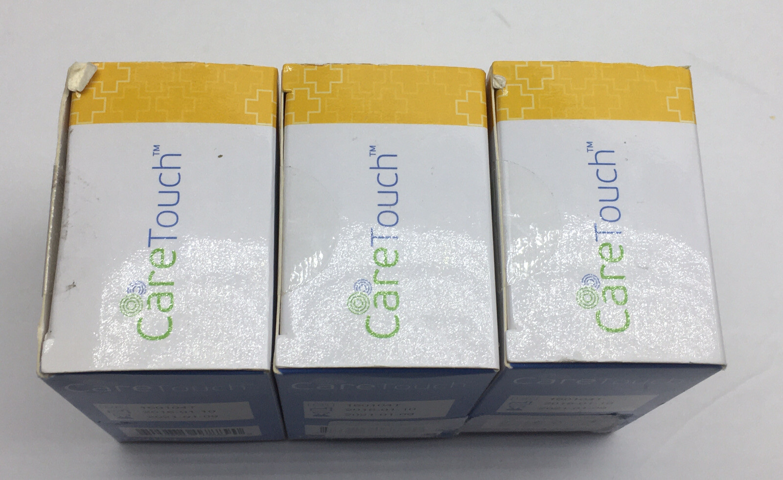 3-New Sealed Care Touch 30 Gauge Yellow Lancet Boxes(300Lancets) EXPIRED Read