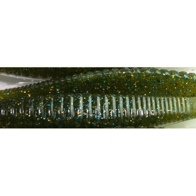 Hideup Stagger Original Rubber Fish #107 Green Gill Perch Zander