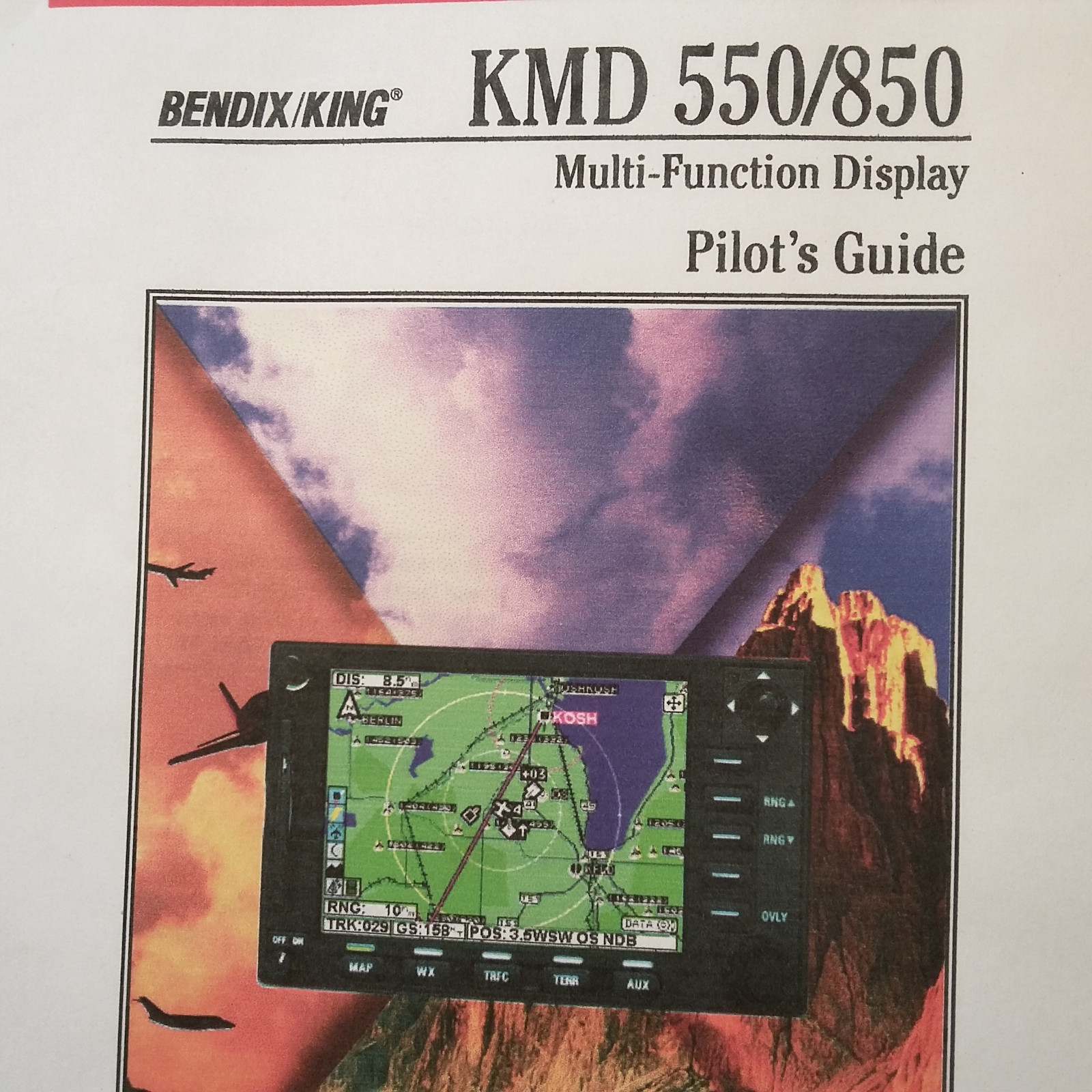 Bendix King KMD 550 and KMD 850 Pilot's Guide Manual