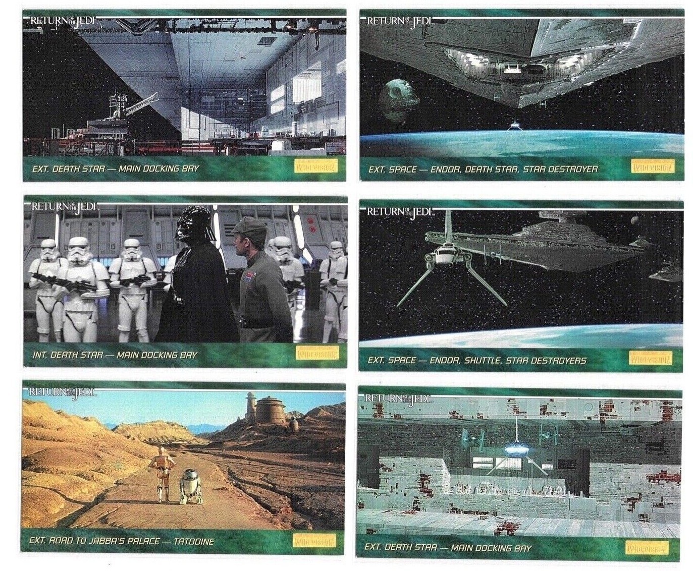 1995 Topps Star Wars Return Of The Jedi Movie Trading Cards / Choose / bx3