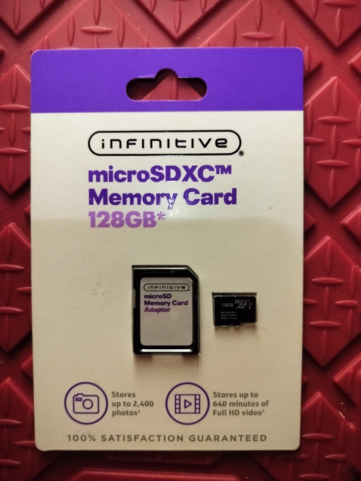 Infinitive Infinitive MicroSDXC 128 gb 128 gb MicroSDXC Memory card