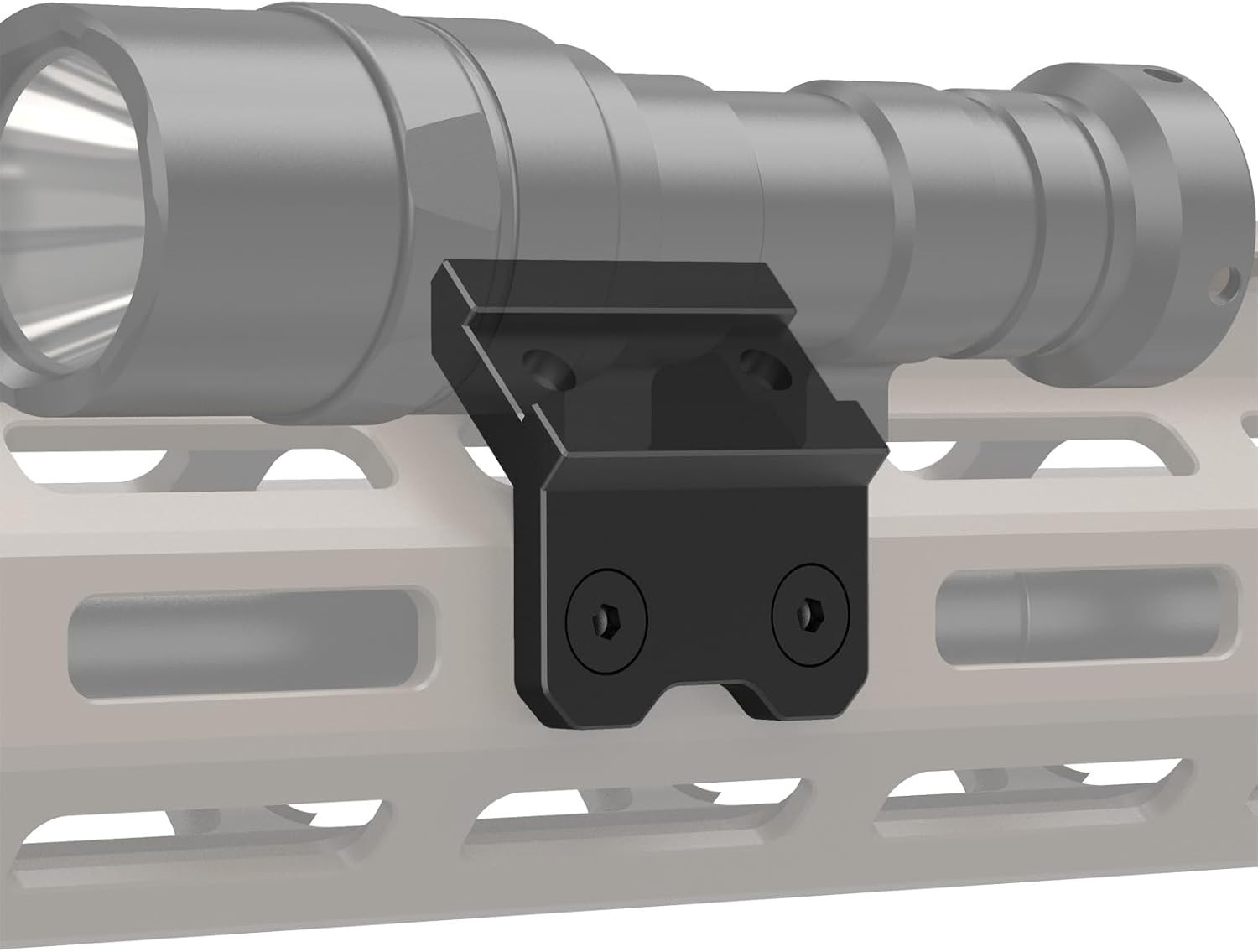 Light Mount 45 Degree Offset Scout Mount Adapter for Surefire M300/M600 Series/S