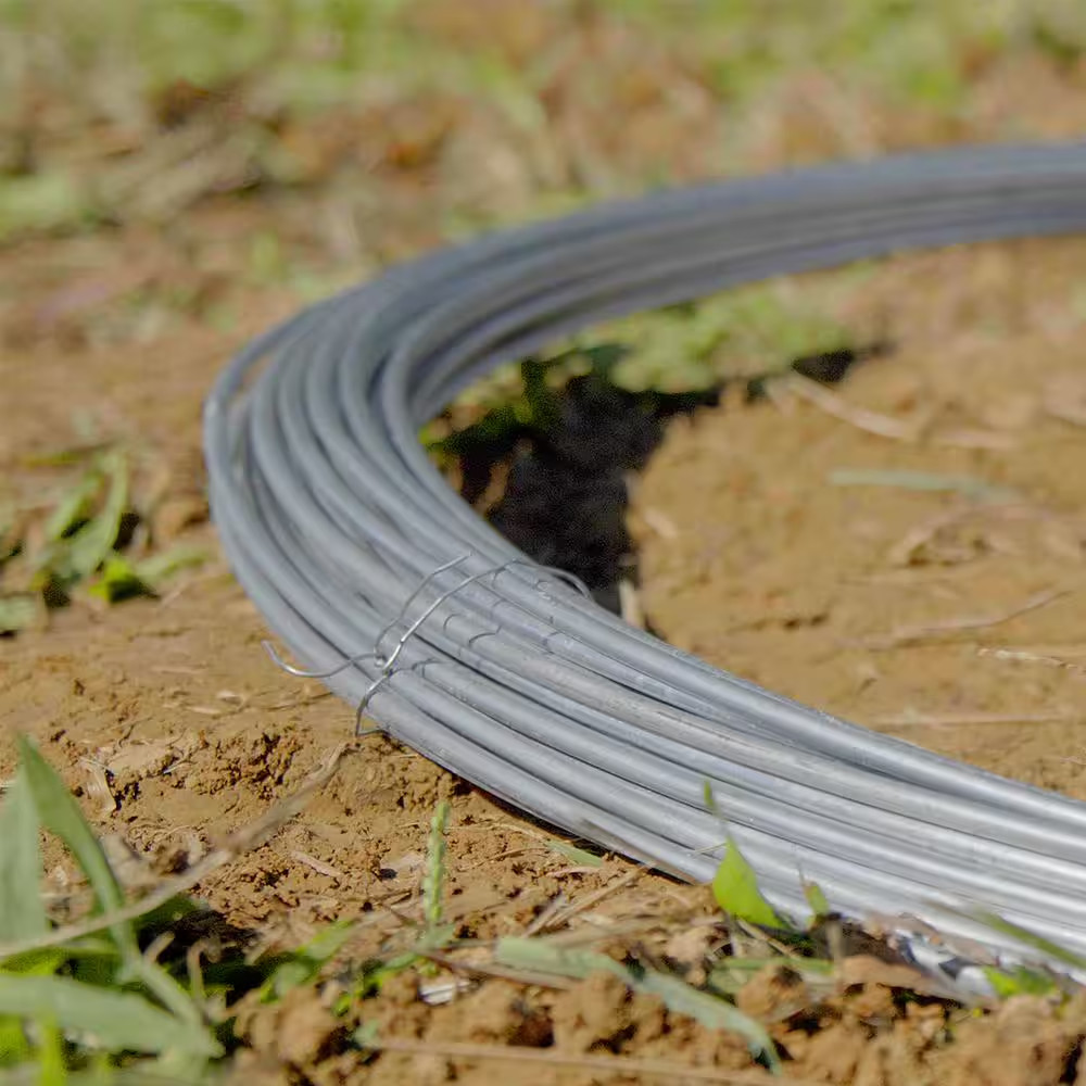 170 Ft. 9-Gauge Galvanized Steel Coil Smooth Wire