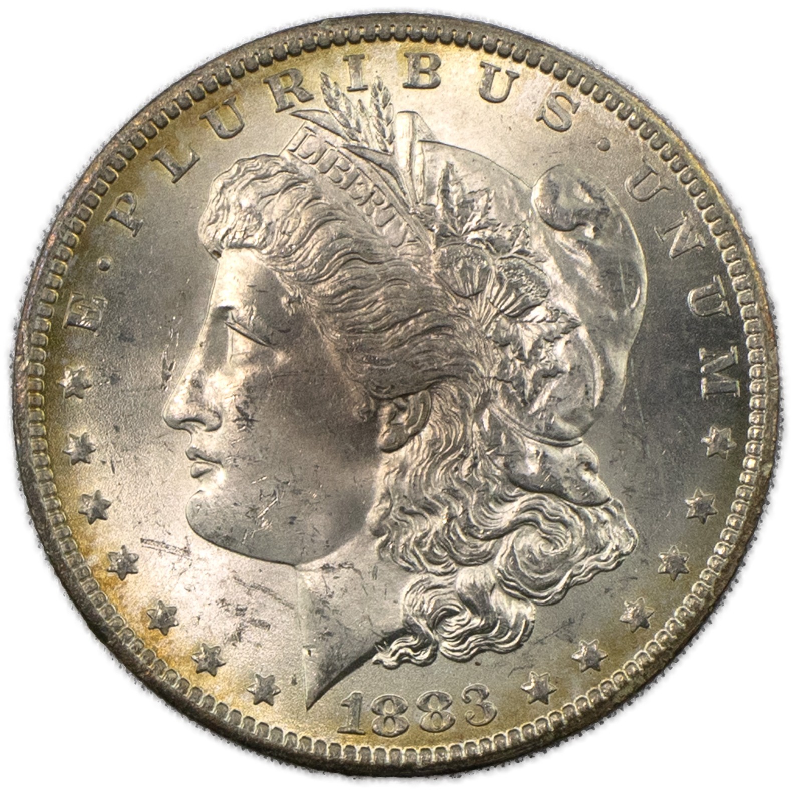 1883 O New Orleans Morgan Silver Dollar $1 Brilliant Uncirculated BU+