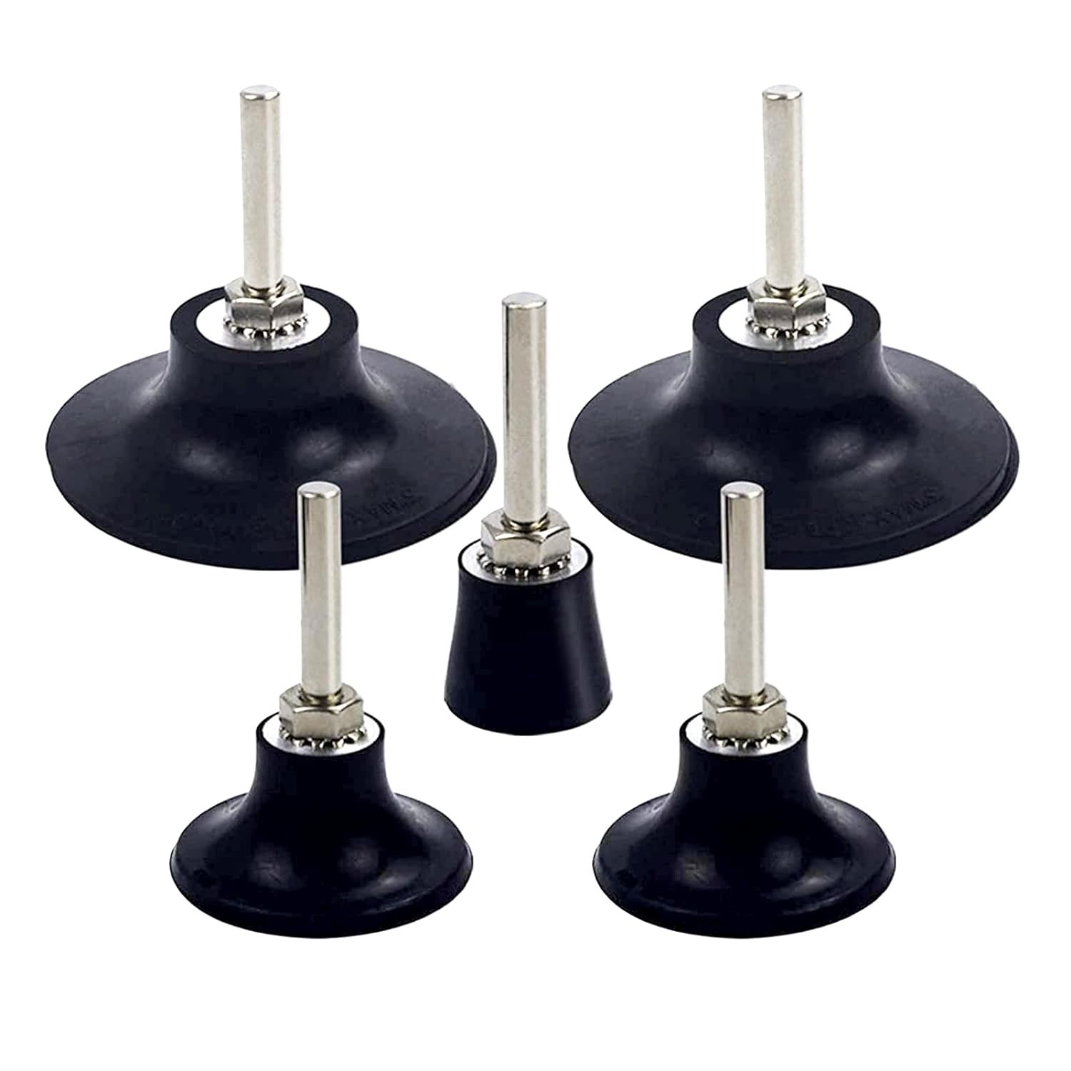 Coceca 5 Pack Disc Pad Holder, Universal Quick Change 2 Inch 3 and 1...