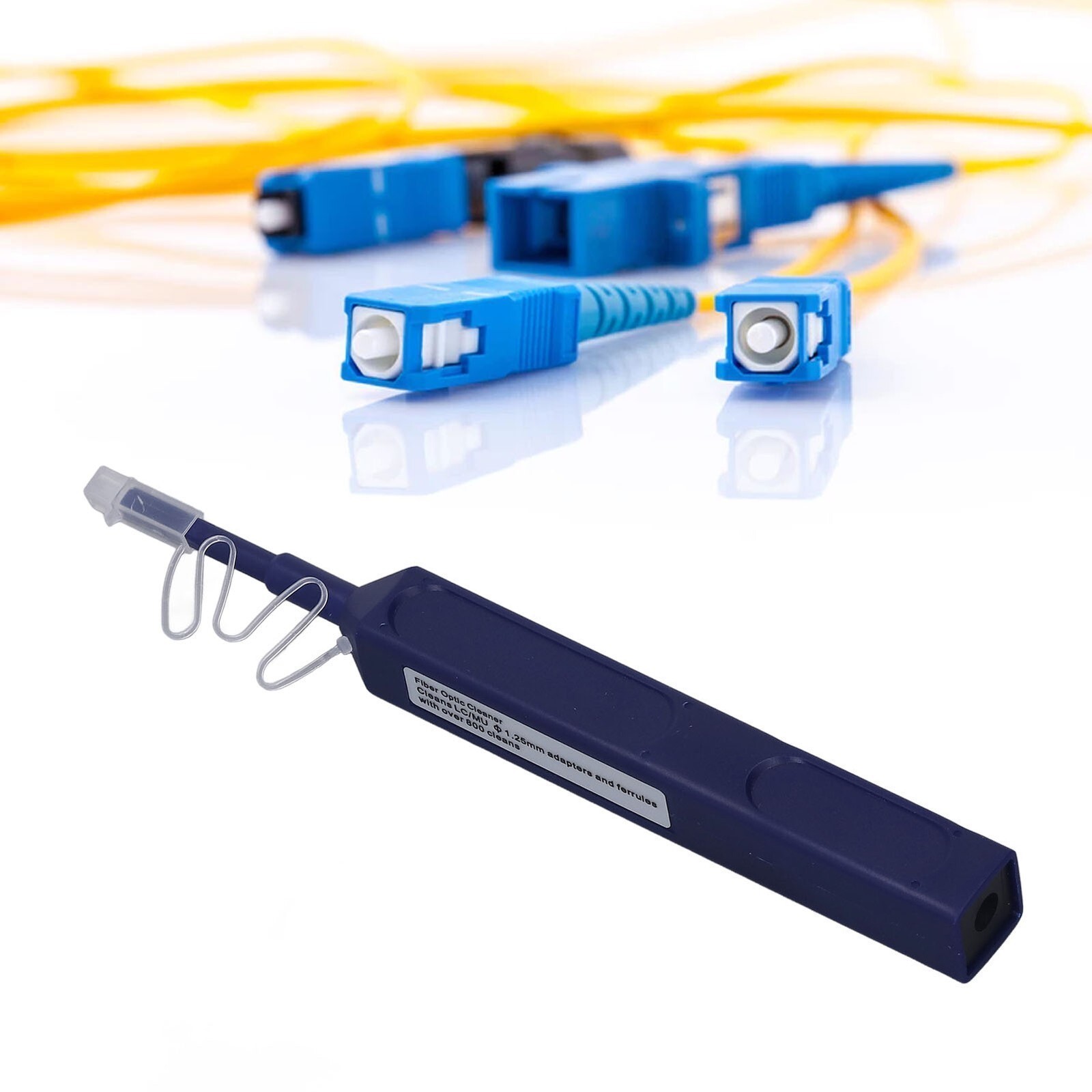 Fiber Optic Cleaner Anti Static ABS LC MU Cable Cleaning Pen Tool