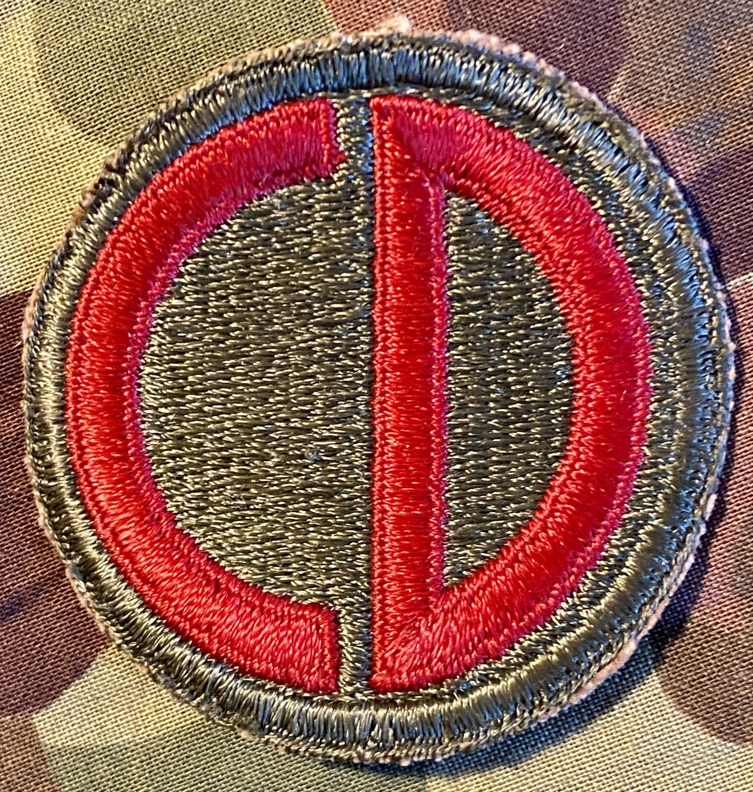 Original WWII US Army 85th Infantry Division Patch - The Custer Division SSI