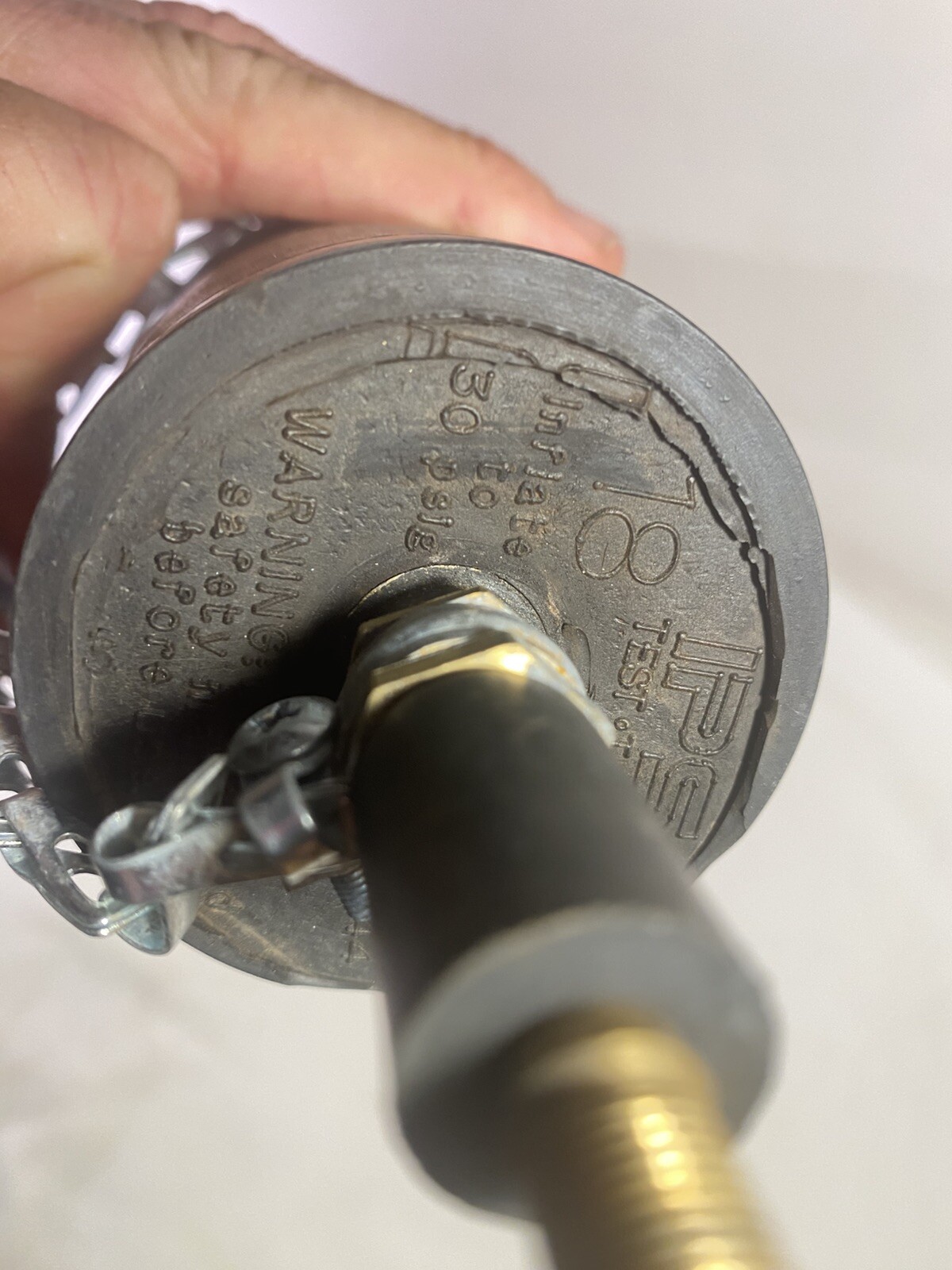 IPS Test-Tite Pneumatic Test Plug 83644, Multi-Size for 4", 24" Length Pipe